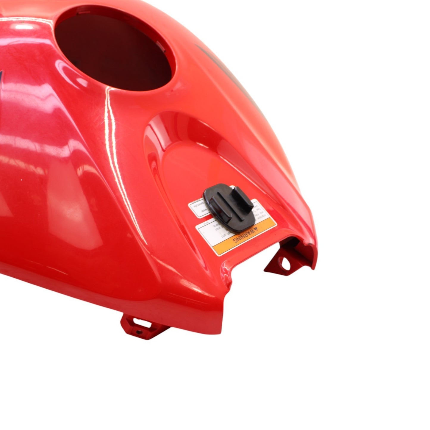 2004 2005 HONDA CBR1000RR FUEL TANK COVER GAS PETROL COWL TRIM PLASTIC RED