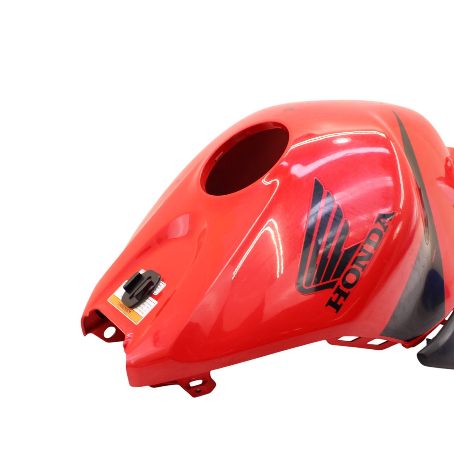 2004 2005 HONDA CBR1000RR FUEL TANK COVER GAS PETROL COWL TRIM PLASTIC RED