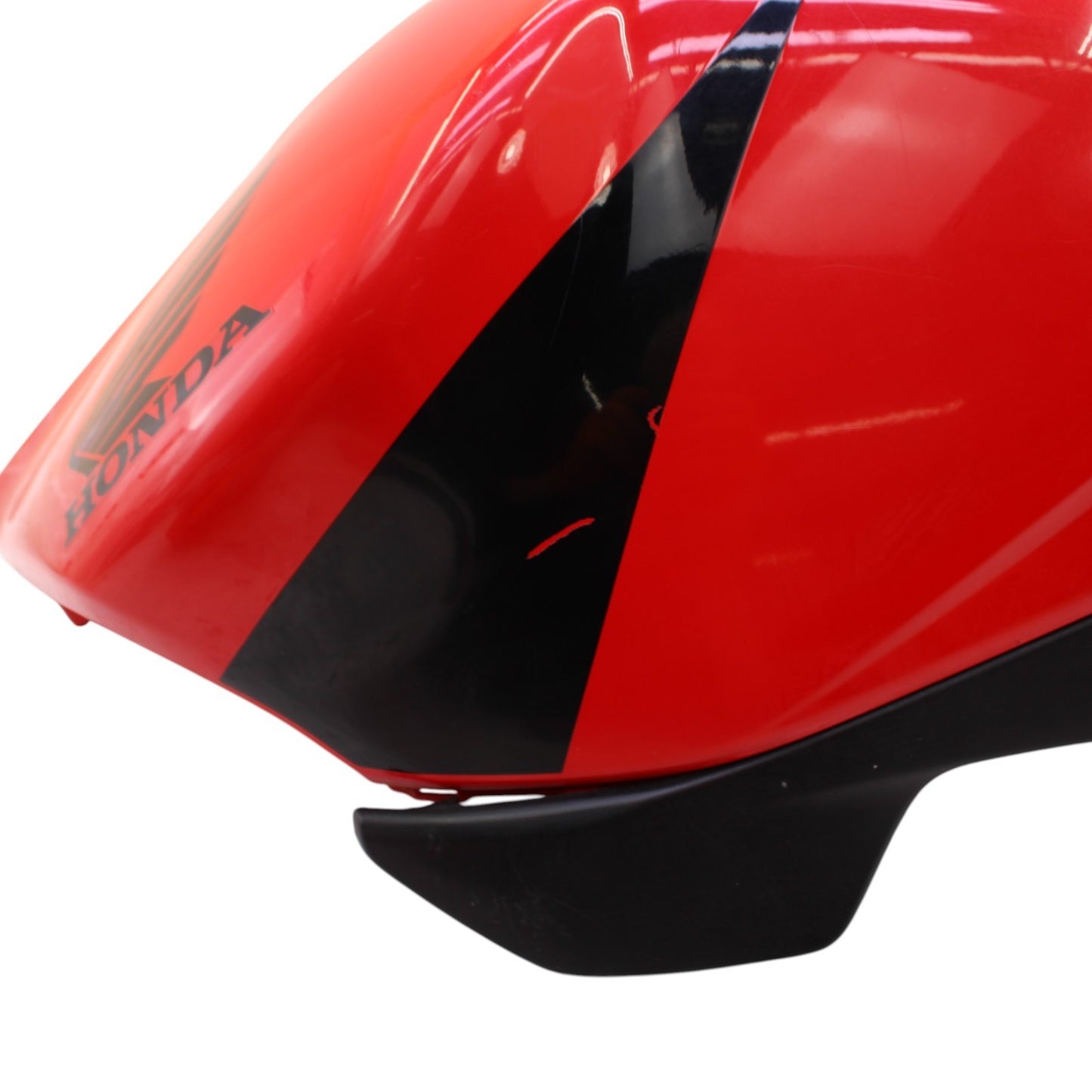2004 2005 HONDA CBR1000RR FUEL TANK COVER GAS PETROL COWL TRIM PLASTIC RED