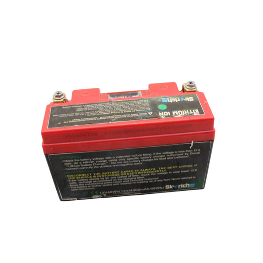 2020 - 2024 DUCATI PANIGALE V4 V4S SKYRICH LITHIUM ION BATTERY 12V 48Wh