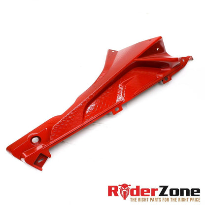 2009 -2014 BMW S1000RR LEFT FUEL TANK COWL RED TRIM COVER FAIRING PLASTIC FRONT
