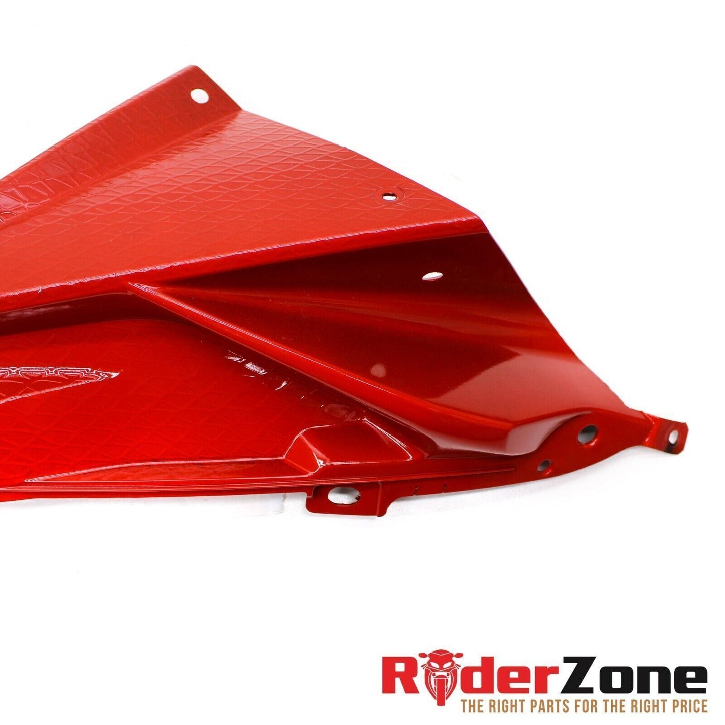 2009 -2014 BMW S1000RR LEFT FUEL TANK COWL RED TRIM COVER FAIRING PLASTIC FRONT