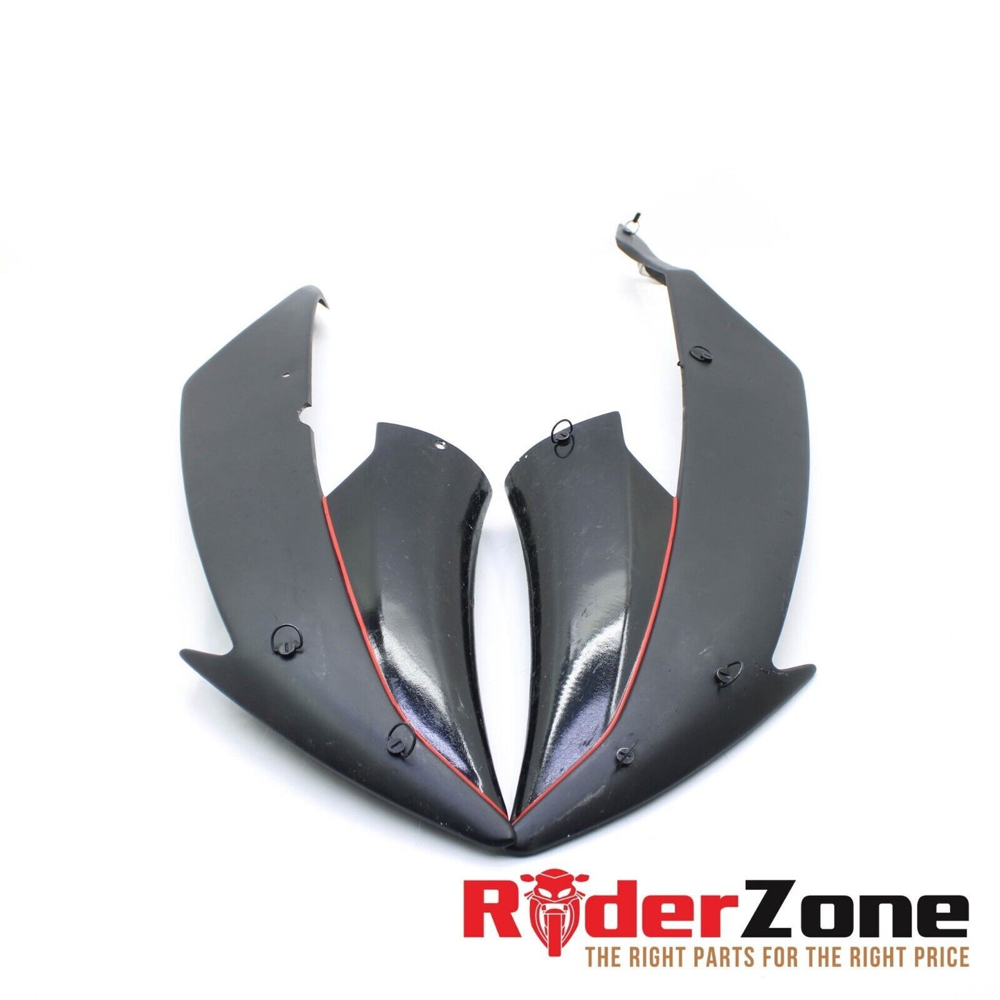 2008 - 2016 YAMAHA YZF R6 MID UPPER FAIRING SET COWL PLASTIC TRACK AFTERMARKET