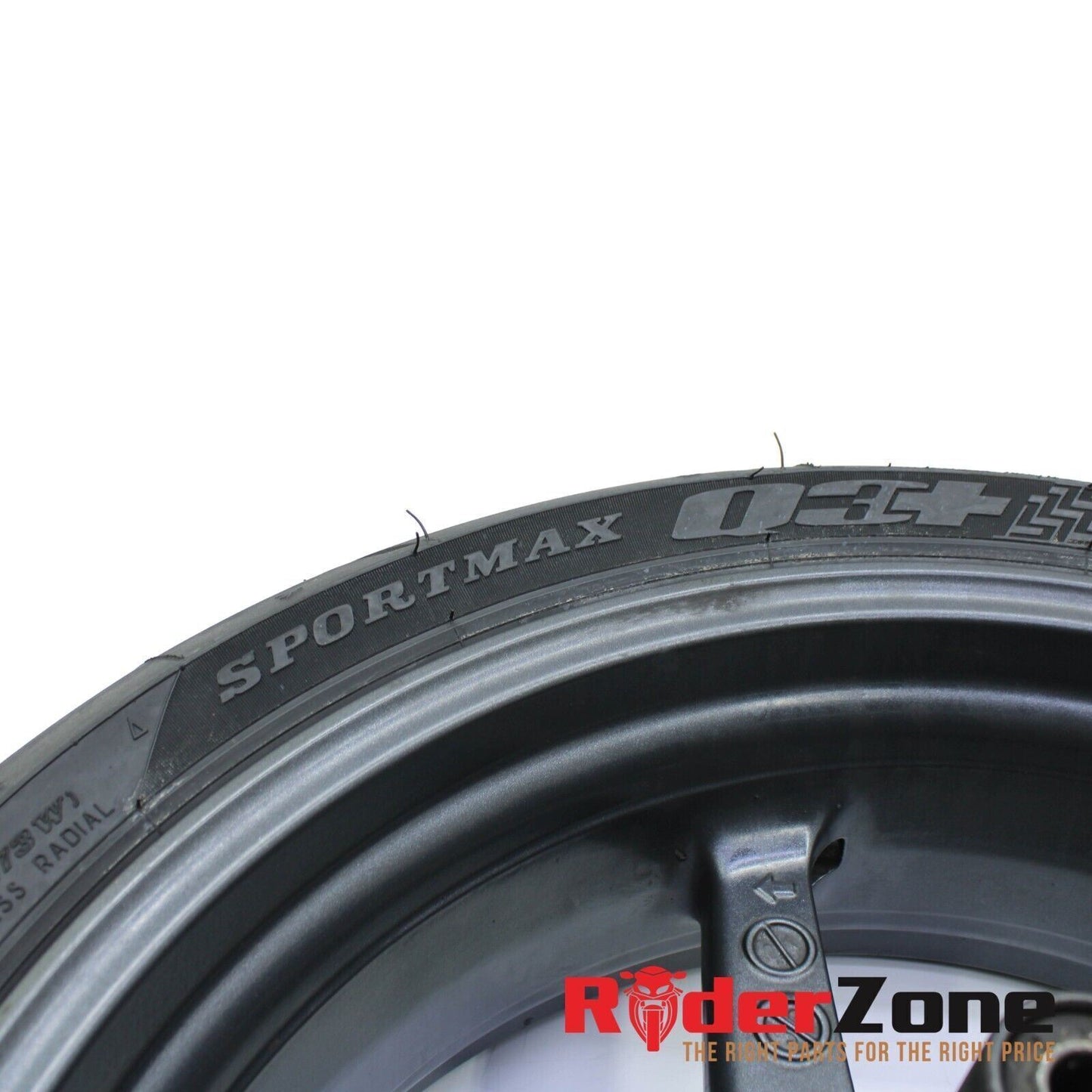 2001 - 2003 APRILIA RSV MILLE R REAR WHEEL RIM DUNLOP TIRE BRAKE ROTOR STOCK