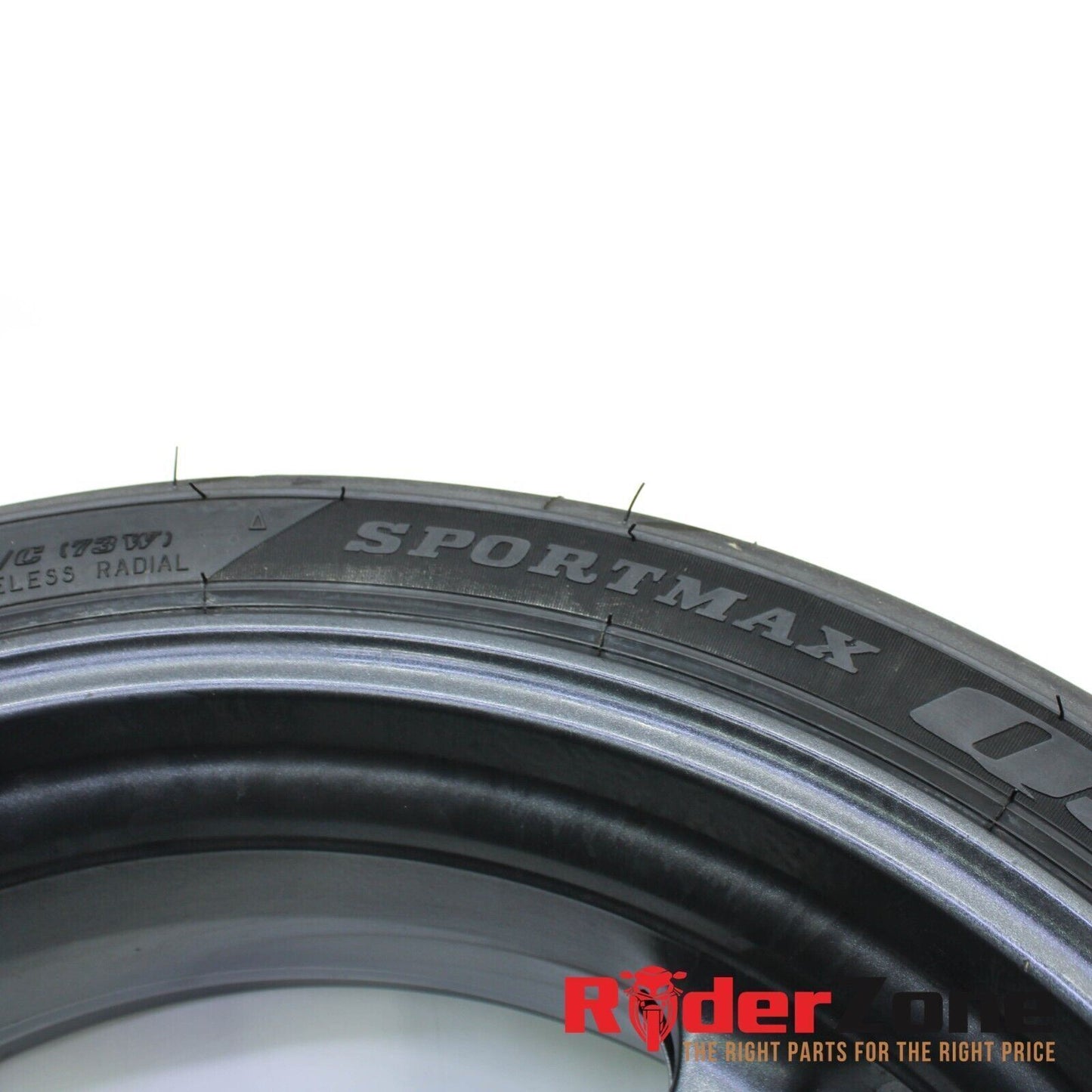 2001 - 2003 APRILIA RSV MILLE R REAR WHEEL RIM DUNLOP TIRE BRAKE ROTOR STOCK