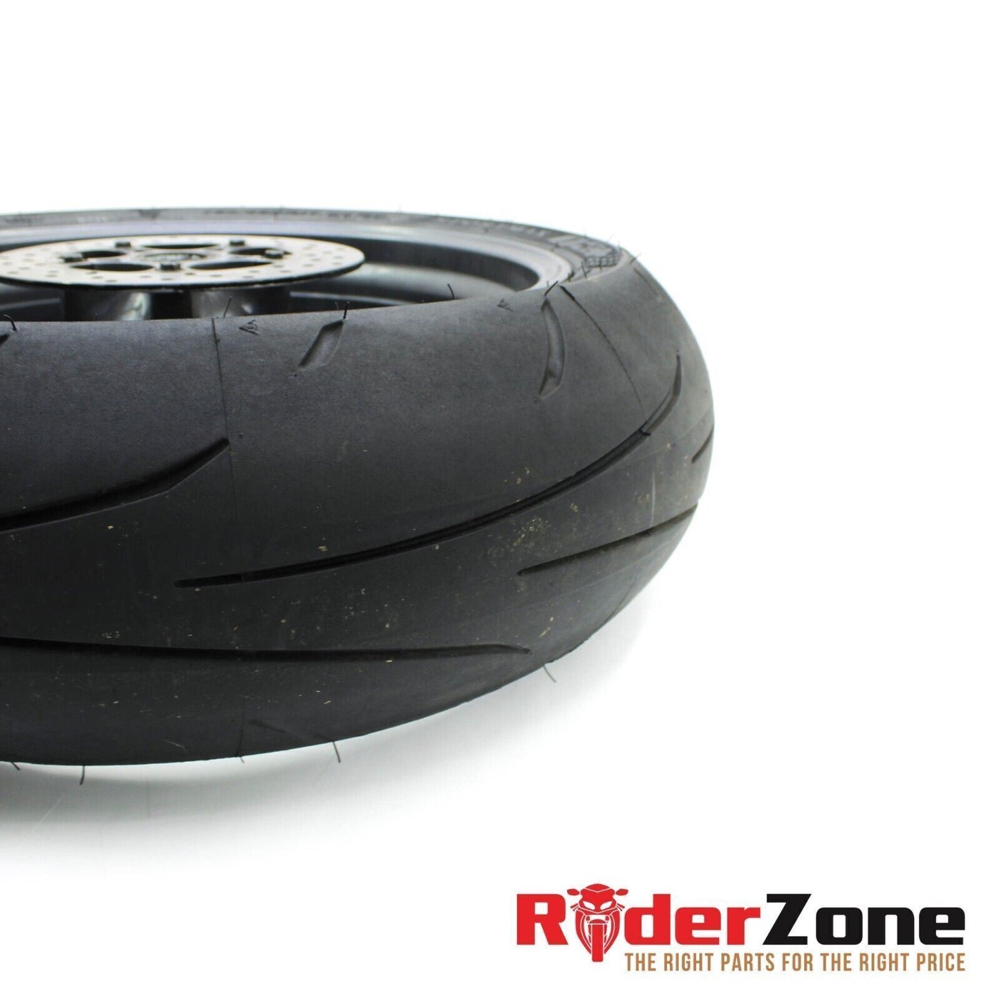 2001 - 2003 APRILIA RSV MILLE R REAR WHEEL RIM DUNLOP TIRE BRAKE ROTOR STOCK