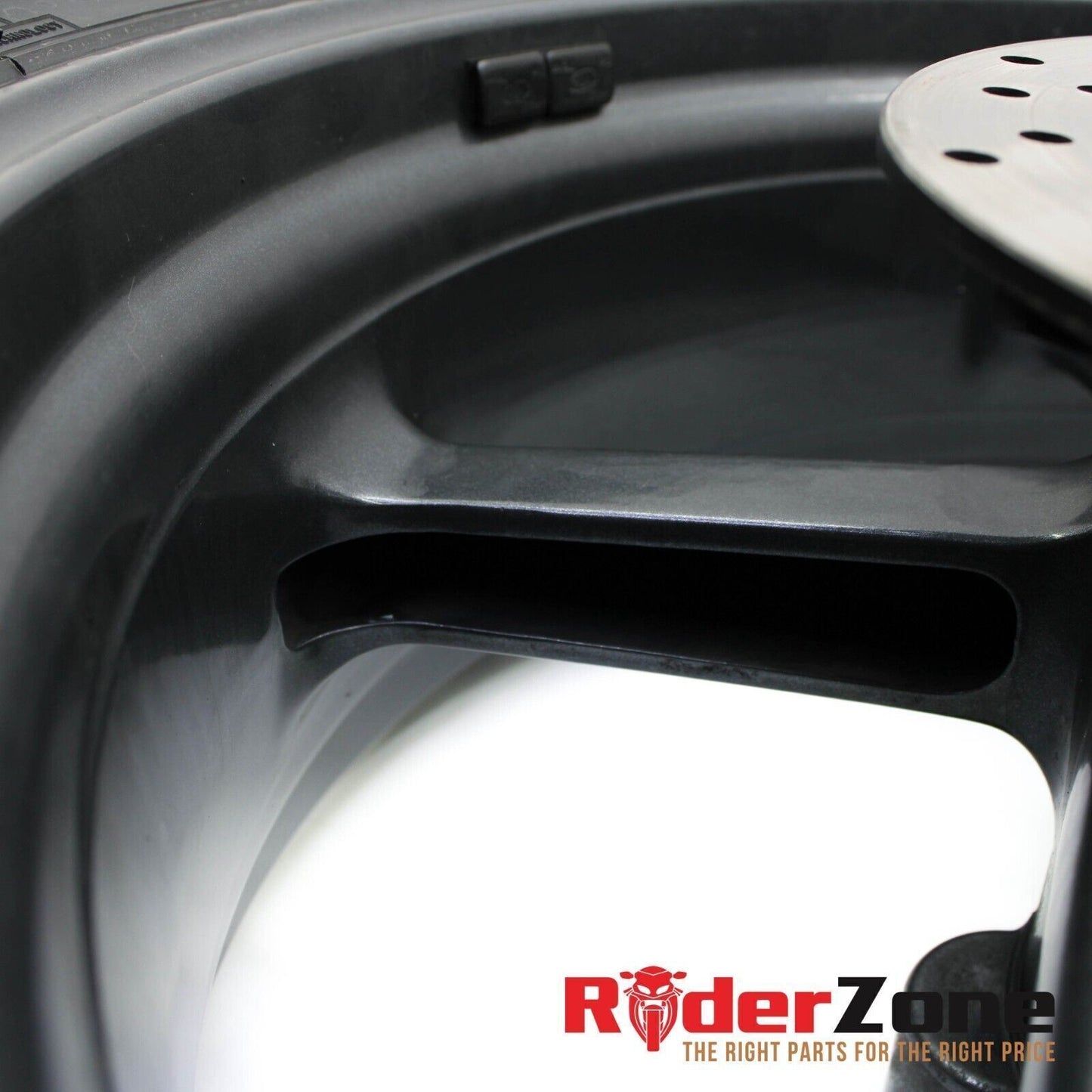 2001 - 2003 APRILIA RSV MILLE R REAR WHEEL RIM DUNLOP TIRE BRAKE ROTOR STOCK