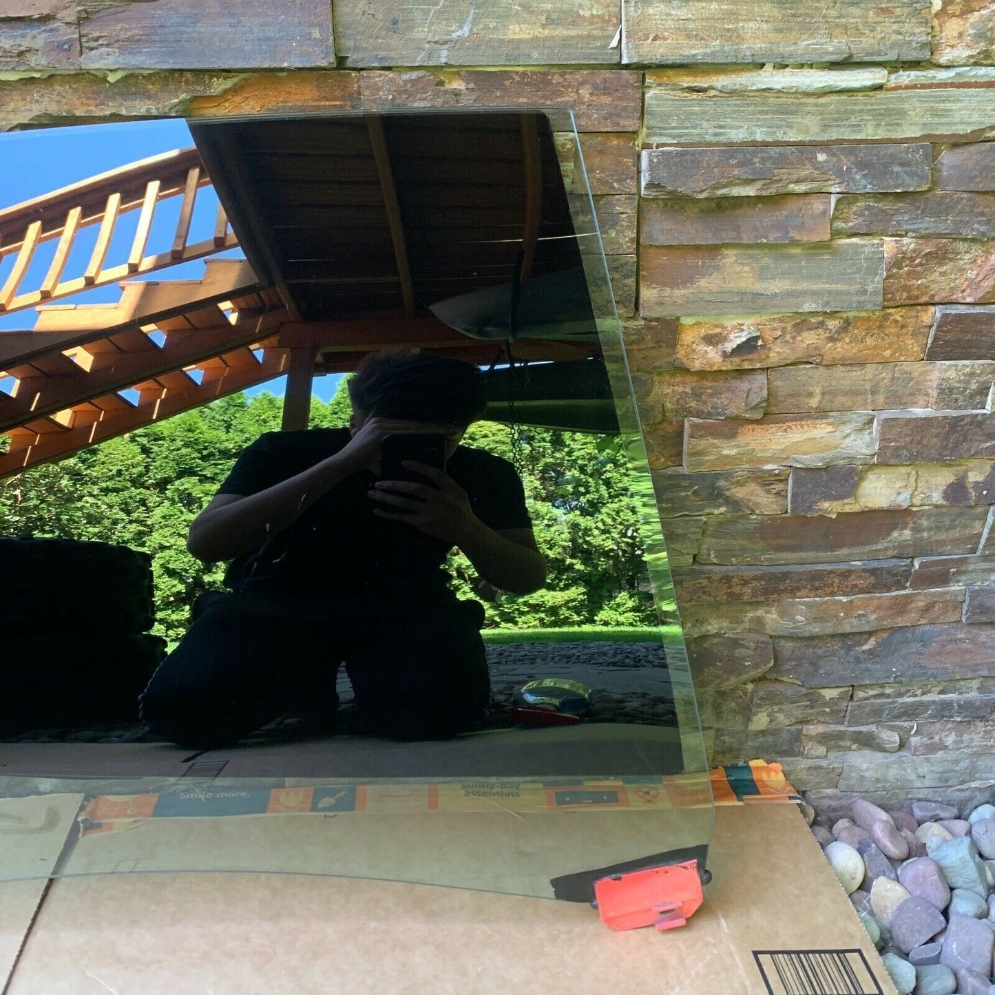 2003 - 2012 MASERATI QUATTROPORTE WINDOW GLASS REAR RIGHT DOOR TINTED M139