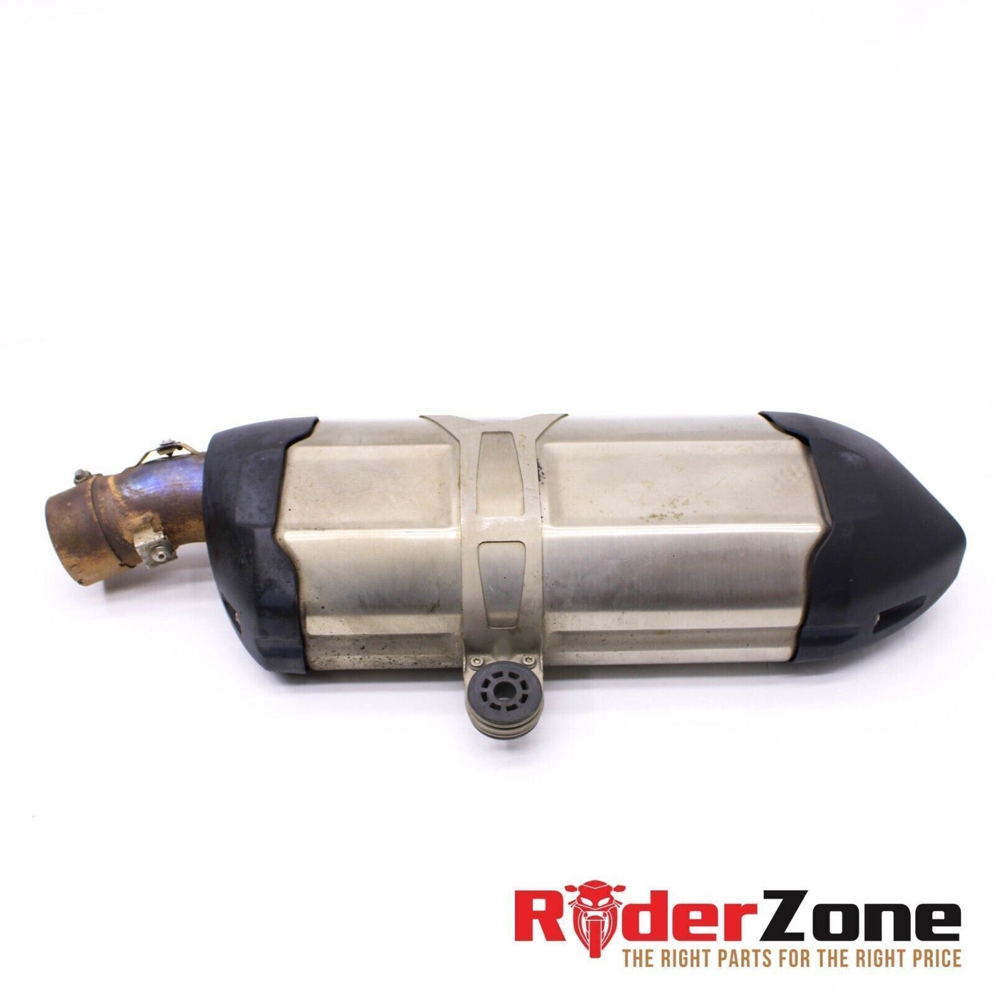 2018 - 2020 BMW R1250GS MUFFLER EXHAUST SILENCER SILVER STOCK SLIP ON SILVER