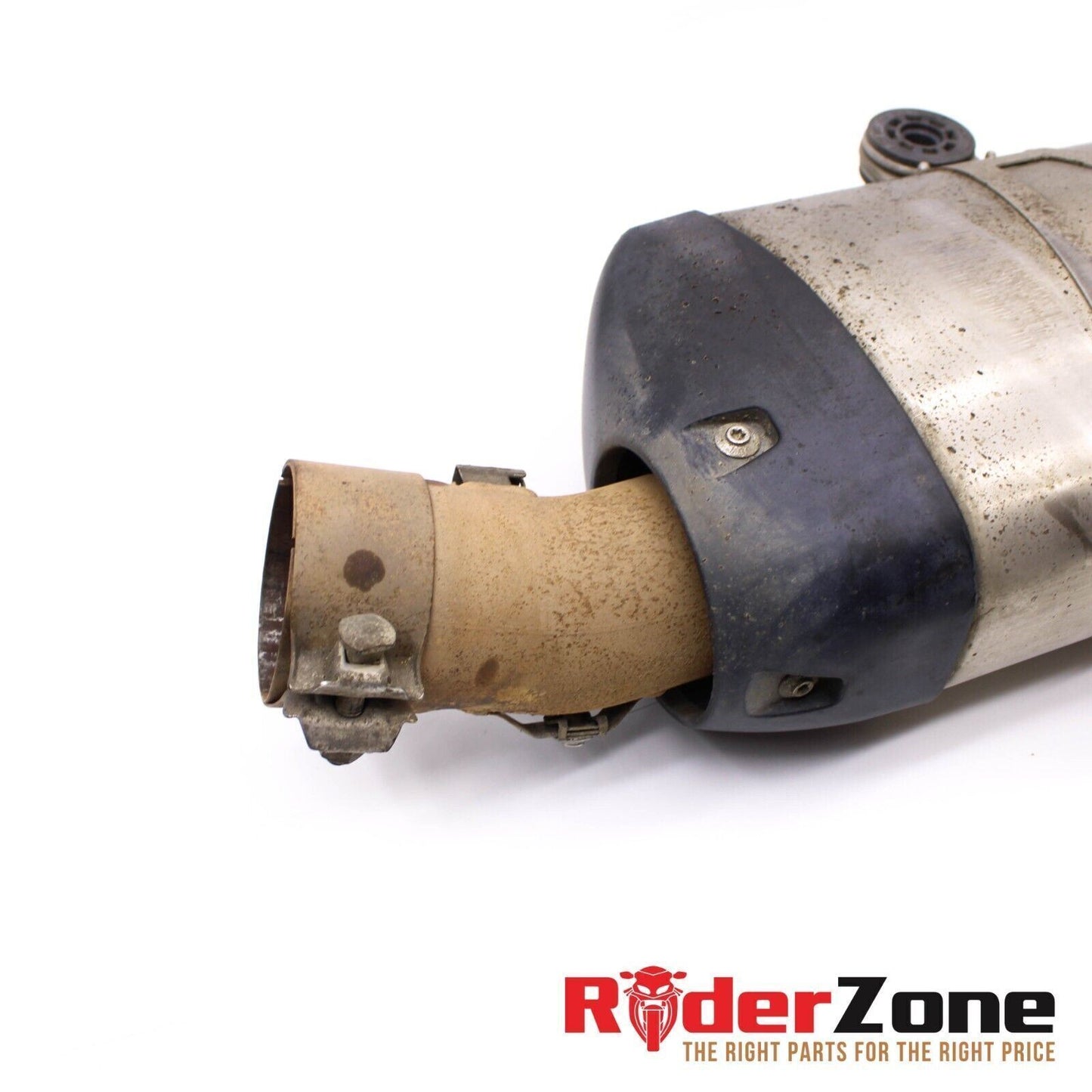 2018 - 2020 BMW R1250GS MUFFLER EXHAUST SILENCER SILVER STOCK SLIP ON SILVER