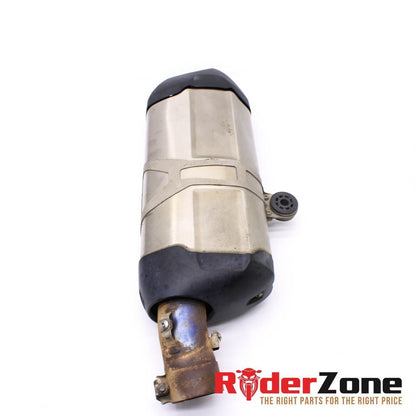 2018 - 2020 BMW R1250GS MUFFLER EXHAUST SILENCER SILVER STOCK SLIP ON SILVER