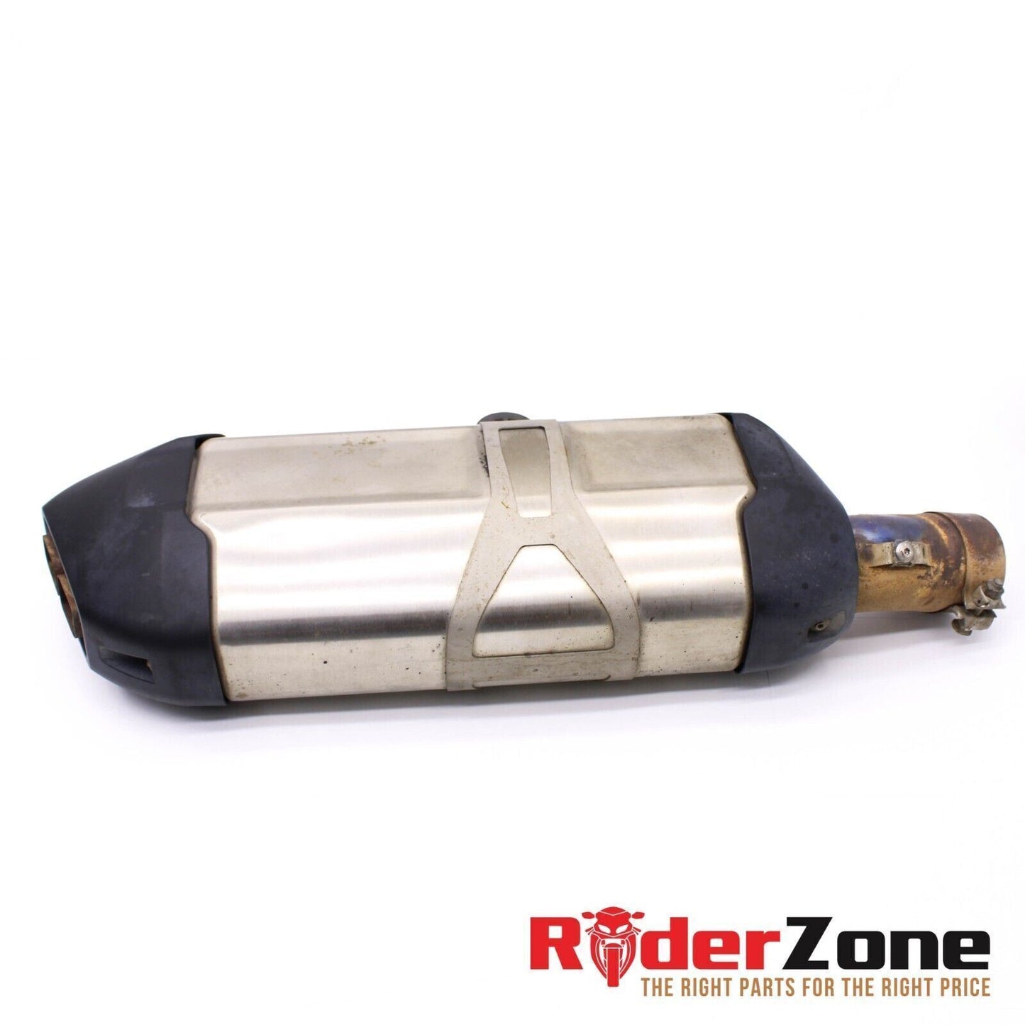 2018 - 2020 BMW R1250GS MUFFLER EXHAUST SILENCER SILVER STOCK SLIP ON SILVER