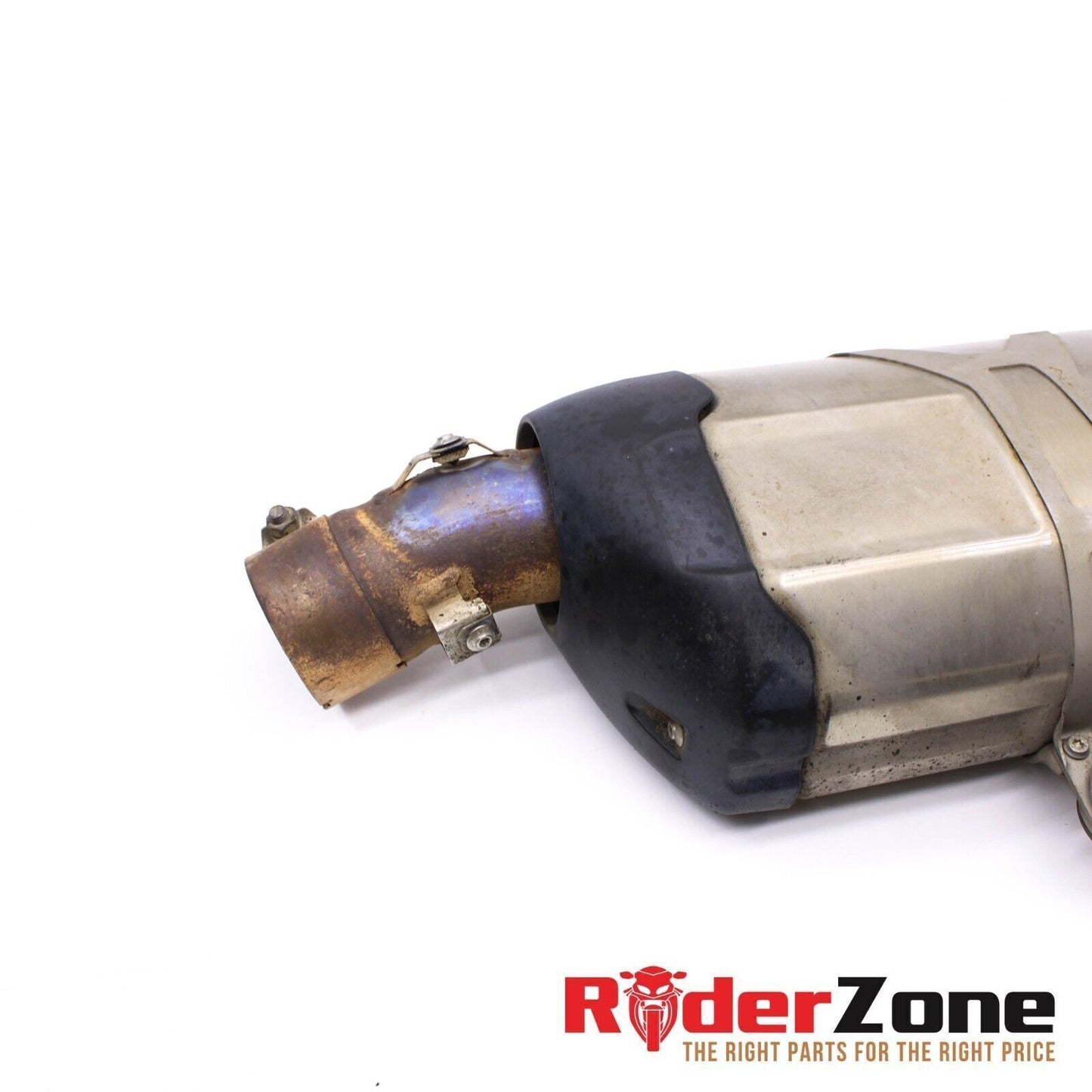 2018 - 2020 BMW R1250GS MUFFLER EXHAUST SILENCER SILVER STOCK SLIP ON SILVER