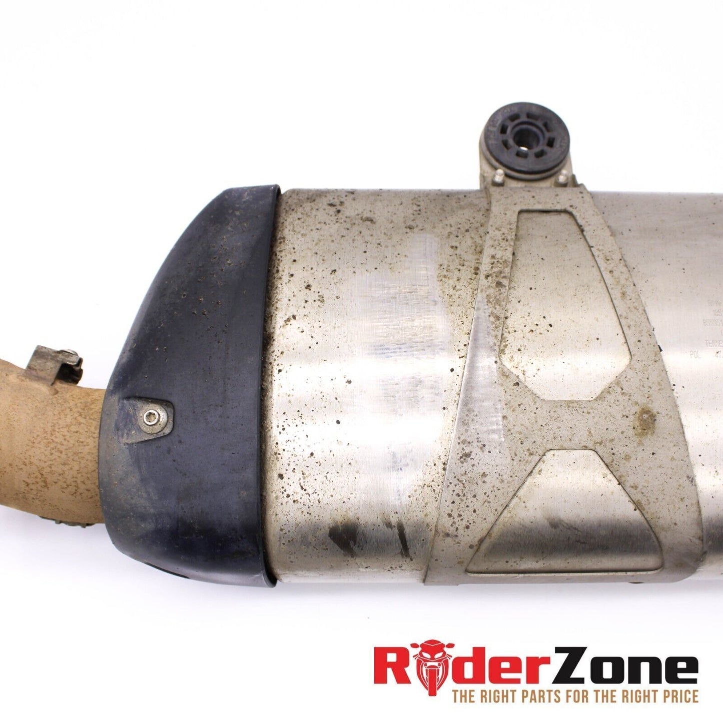 2018 - 2020 BMW R1250GS MUFFLER EXHAUST SILENCER SILVER STOCK SLIP ON SILVER