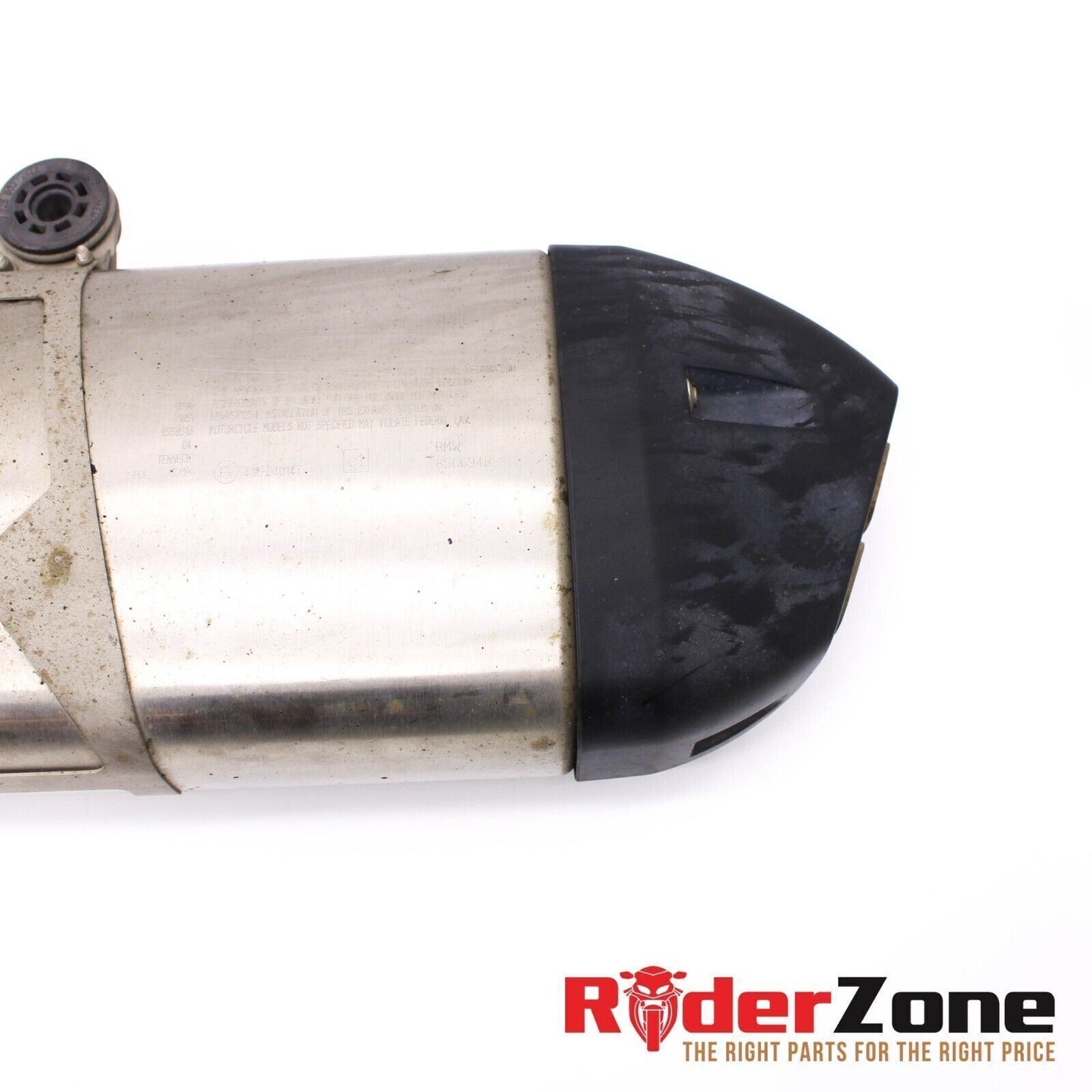 2018 - 2020 BMW R1250GS MUFFLER EXHAUST SILENCER SILVER STOCK SLIP ON SILVER