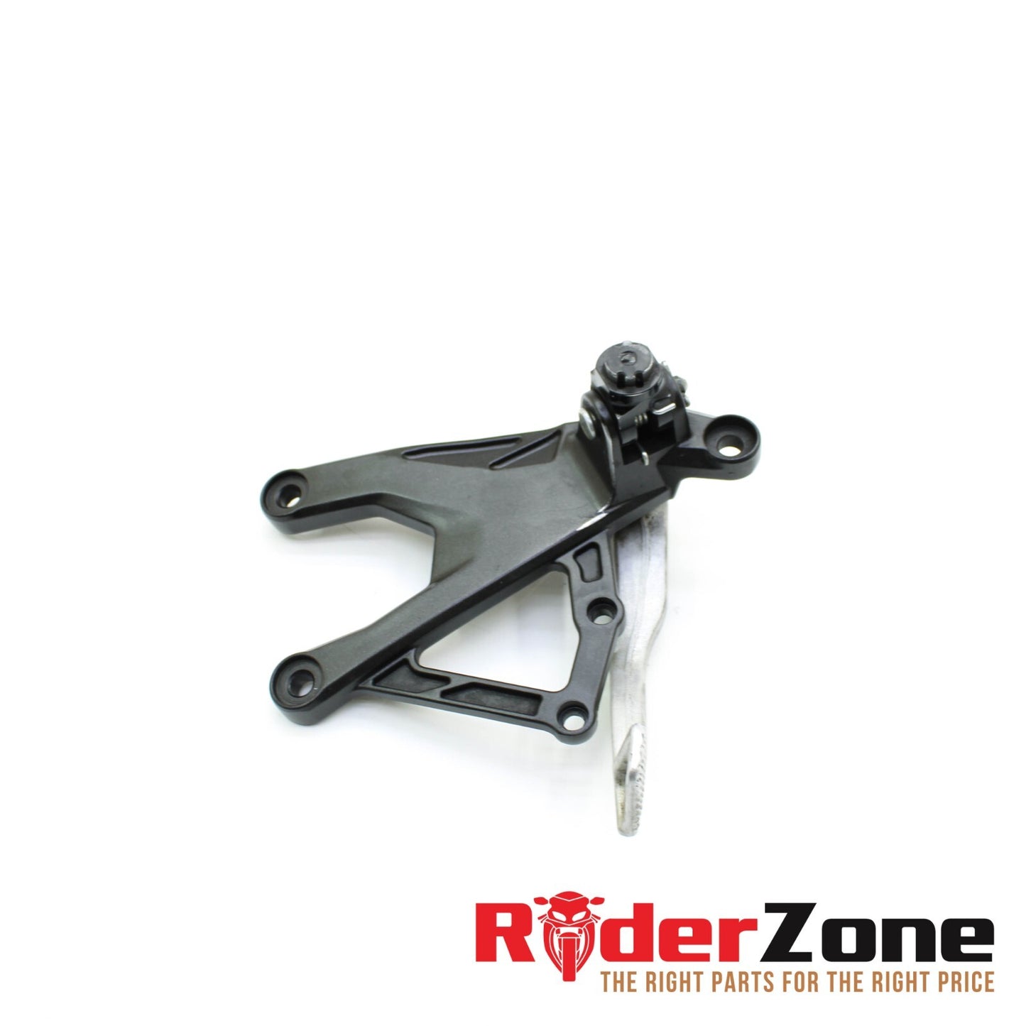 2015 - 2019 YAMAHA YZF R1 RIGHT REARSET REAR SET DRIVER FOOT PEG BLACK STRAIGHT