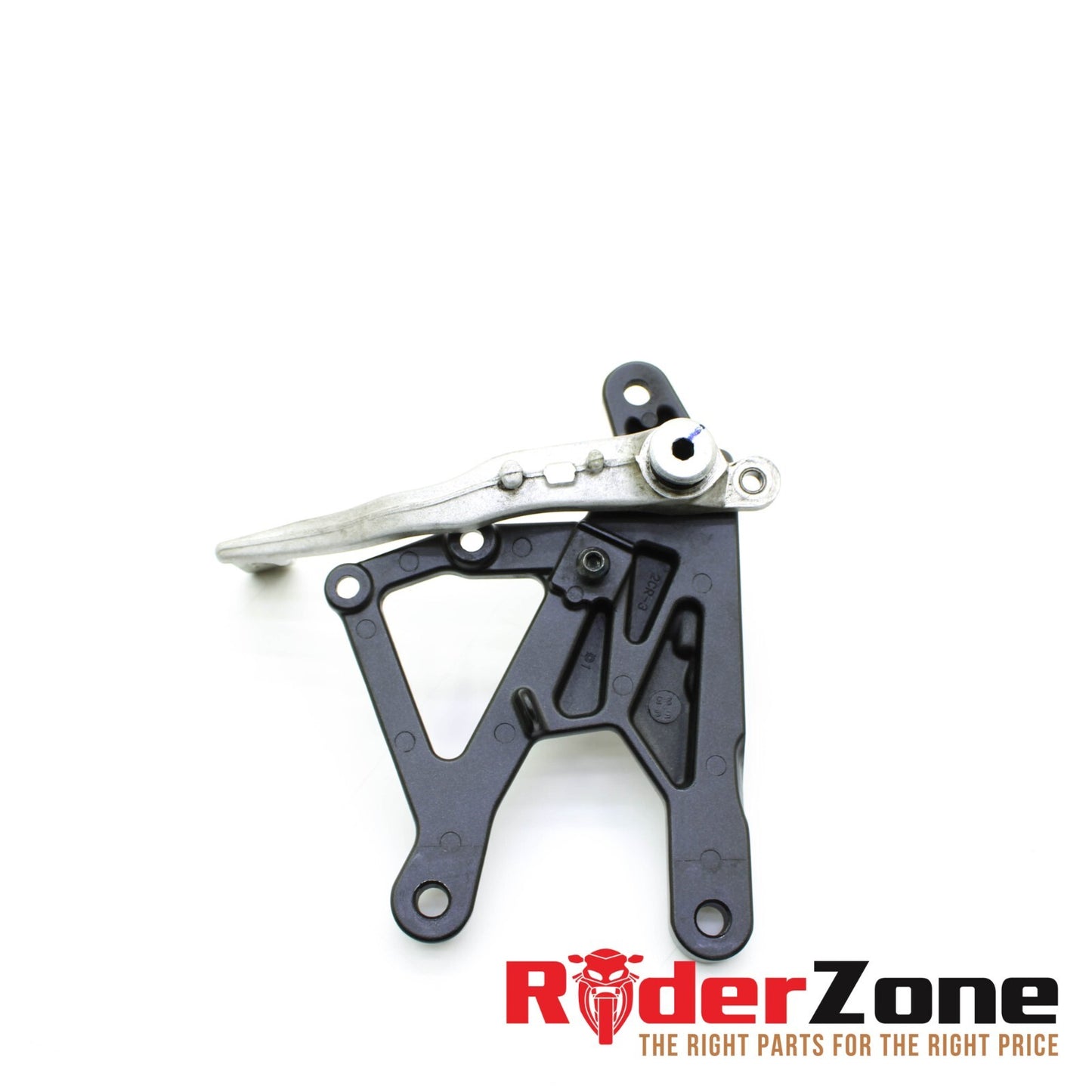 2015 - 2019 YAMAHA YZF R1 RIGHT REARSET REAR SET DRIVER FOOT PEG BLACK STRAIGHT