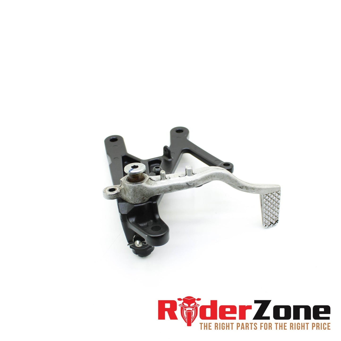 2015 - 2019 YAMAHA YZF R1 RIGHT REARSET REAR SET DRIVER FOOT PEG BLACK STRAIGHT