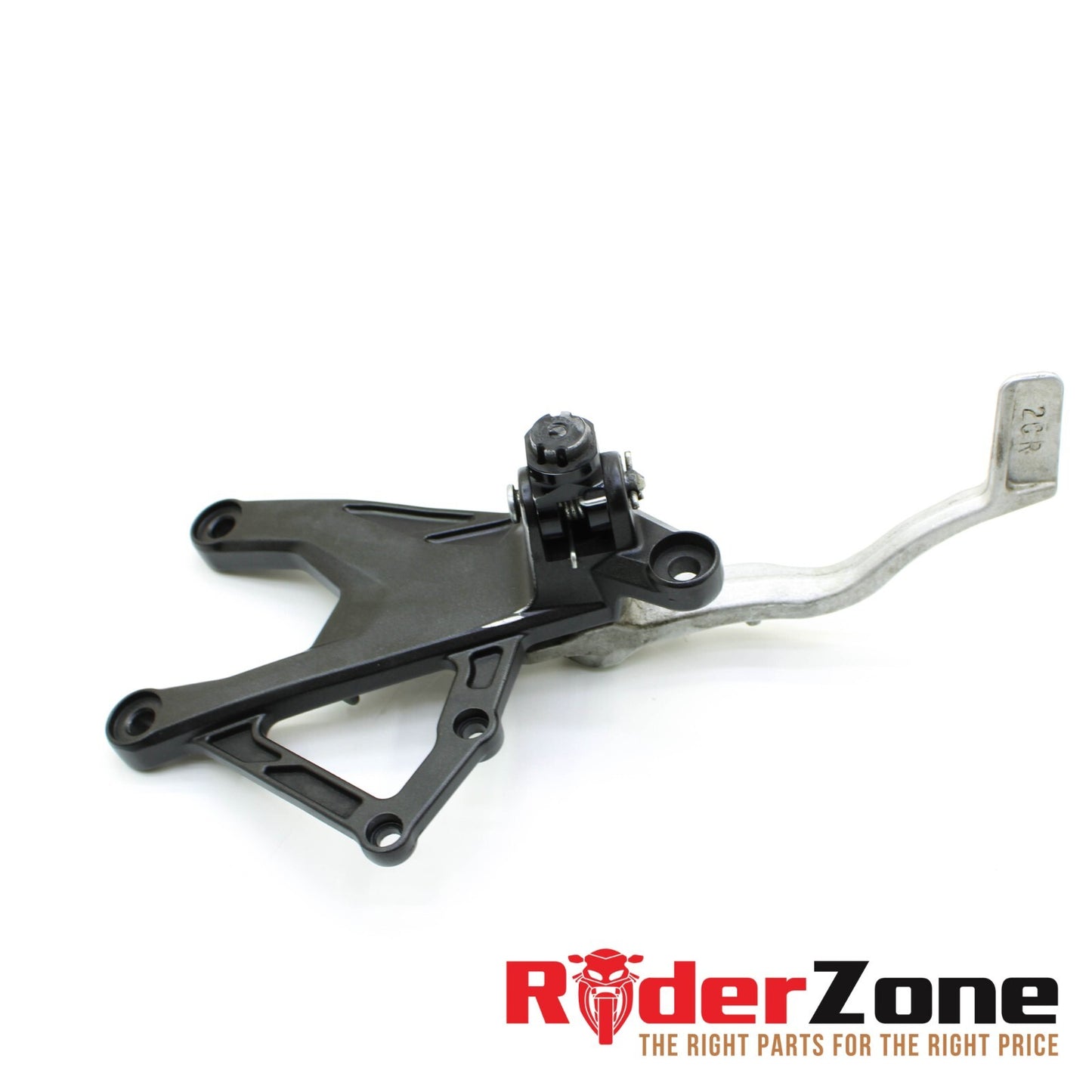 2015 - 2019 YAMAHA YZF R1 RIGHT REARSET REAR SET DRIVER FOOT PEG BLACK STRAIGHT