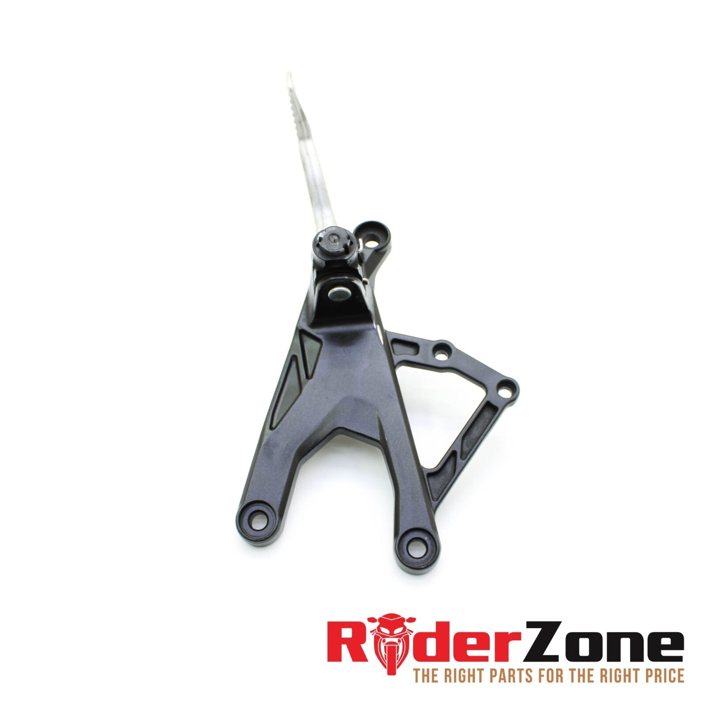 2015 - 2019 YAMAHA YZF R1 RIGHT REARSET REAR SET DRIVER FOOT PEG BLACK STRAIGHT