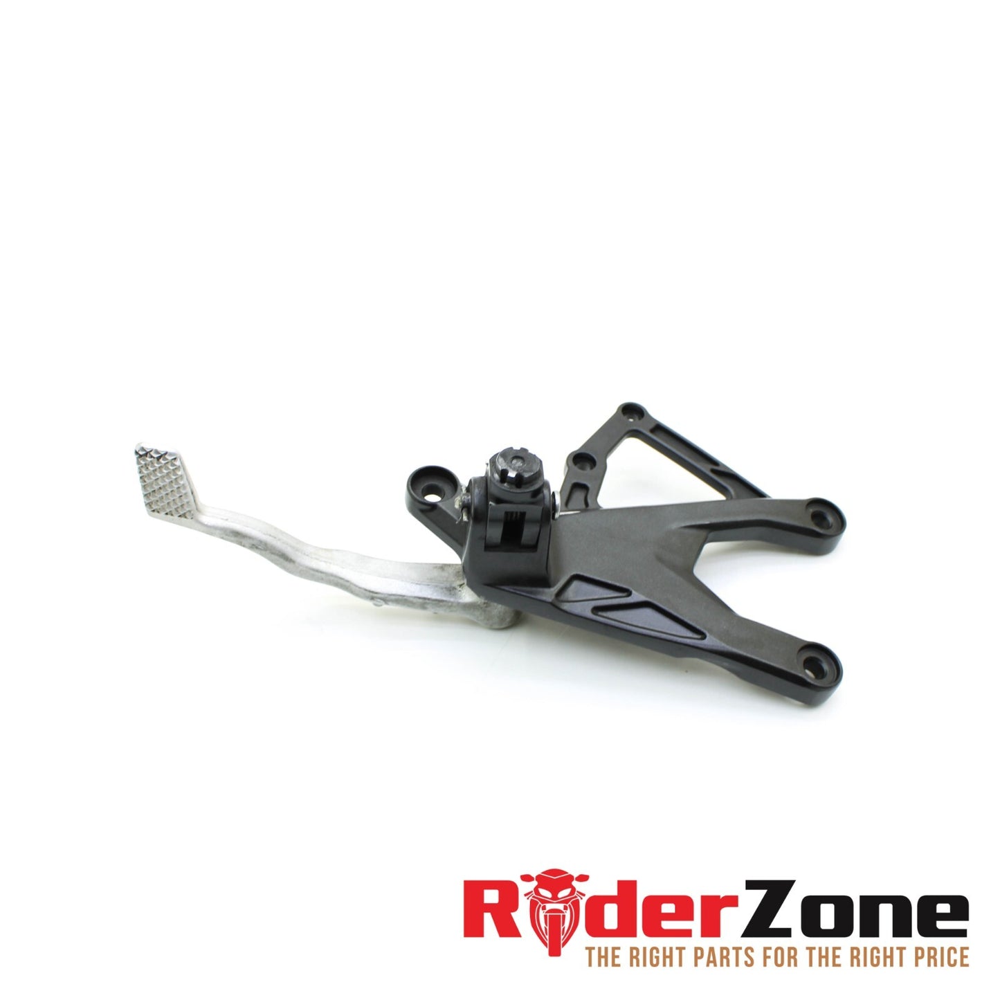 2015 - 2019 YAMAHA YZF R1 RIGHT REARSET REAR SET DRIVER FOOT PEG BLACK STRAIGHT