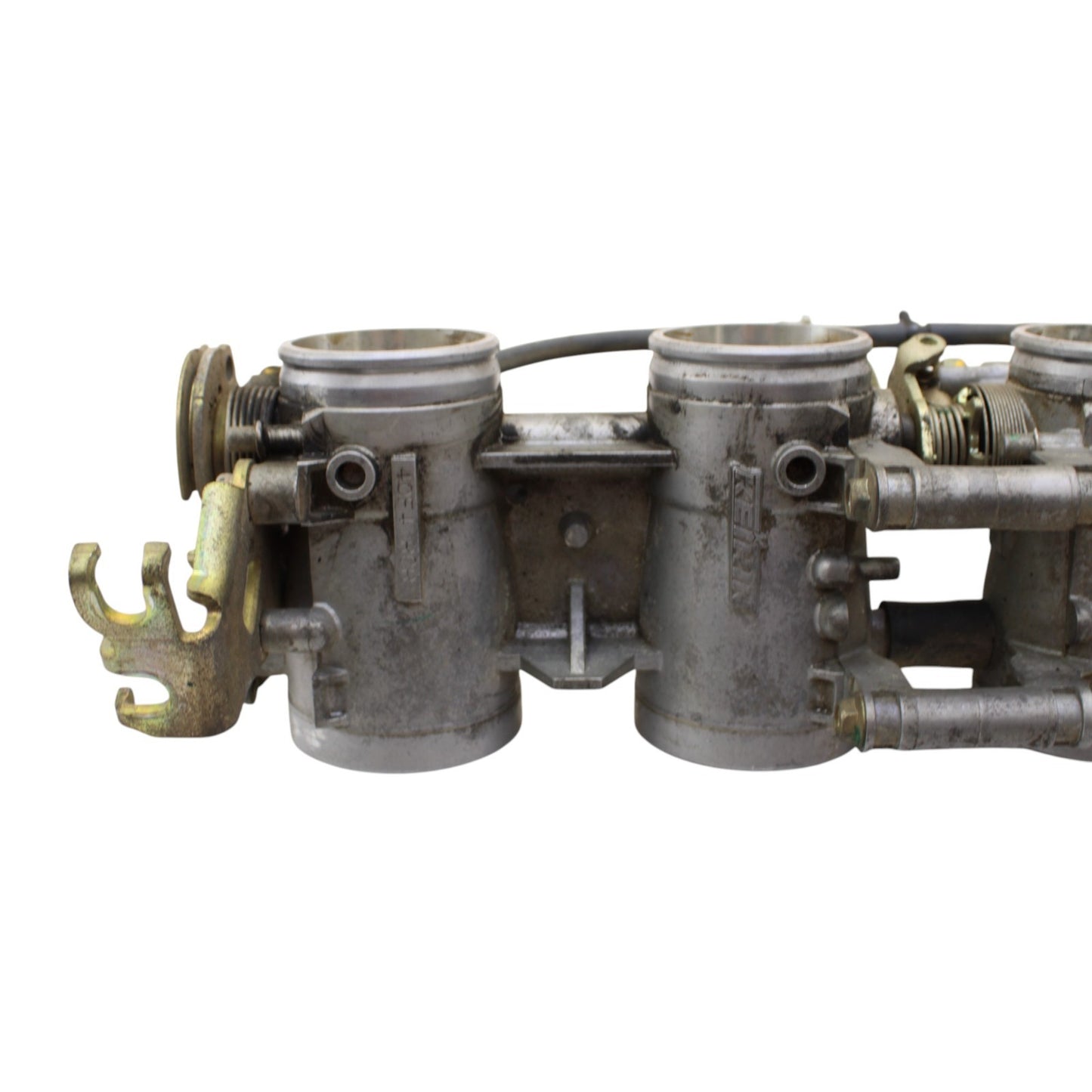 2003 2004 SUZUKI GSXR 1000 THROTTLE BODIES MAIN FUEL INJECTORS STOCK OEM