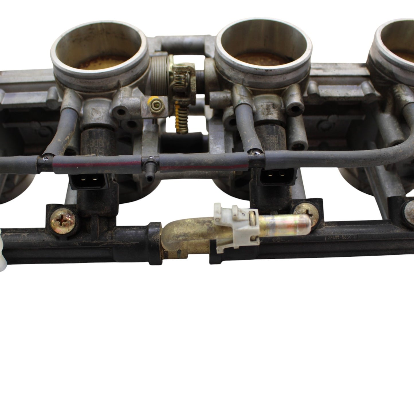 2003 2004 SUZUKI GSXR 1000 THROTTLE BODIES MAIN FUEL INJECTORS STOCK OEM