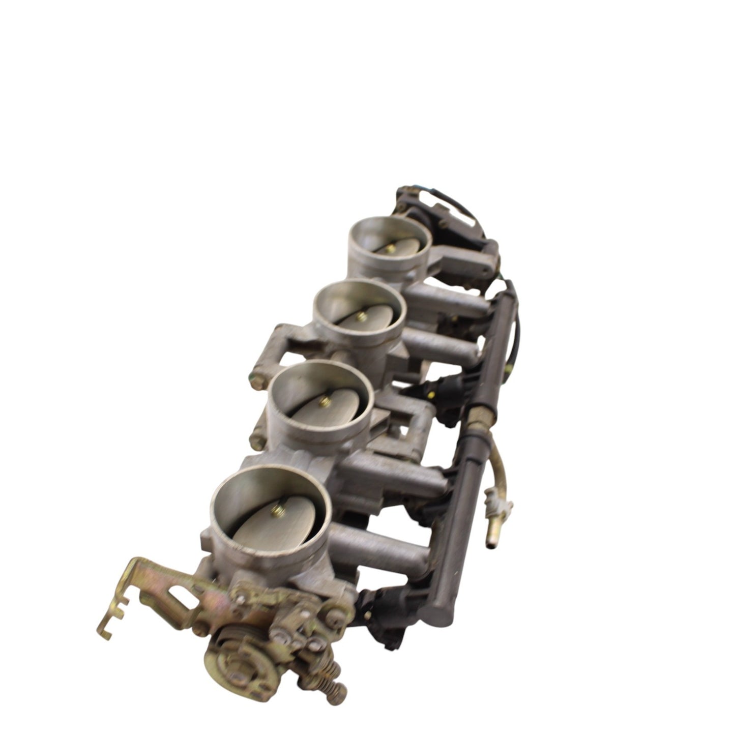 2003 2004 SUZUKI GSXR 1000 THROTTLE BODIES MAIN FUEL INJECTORS STOCK OEM