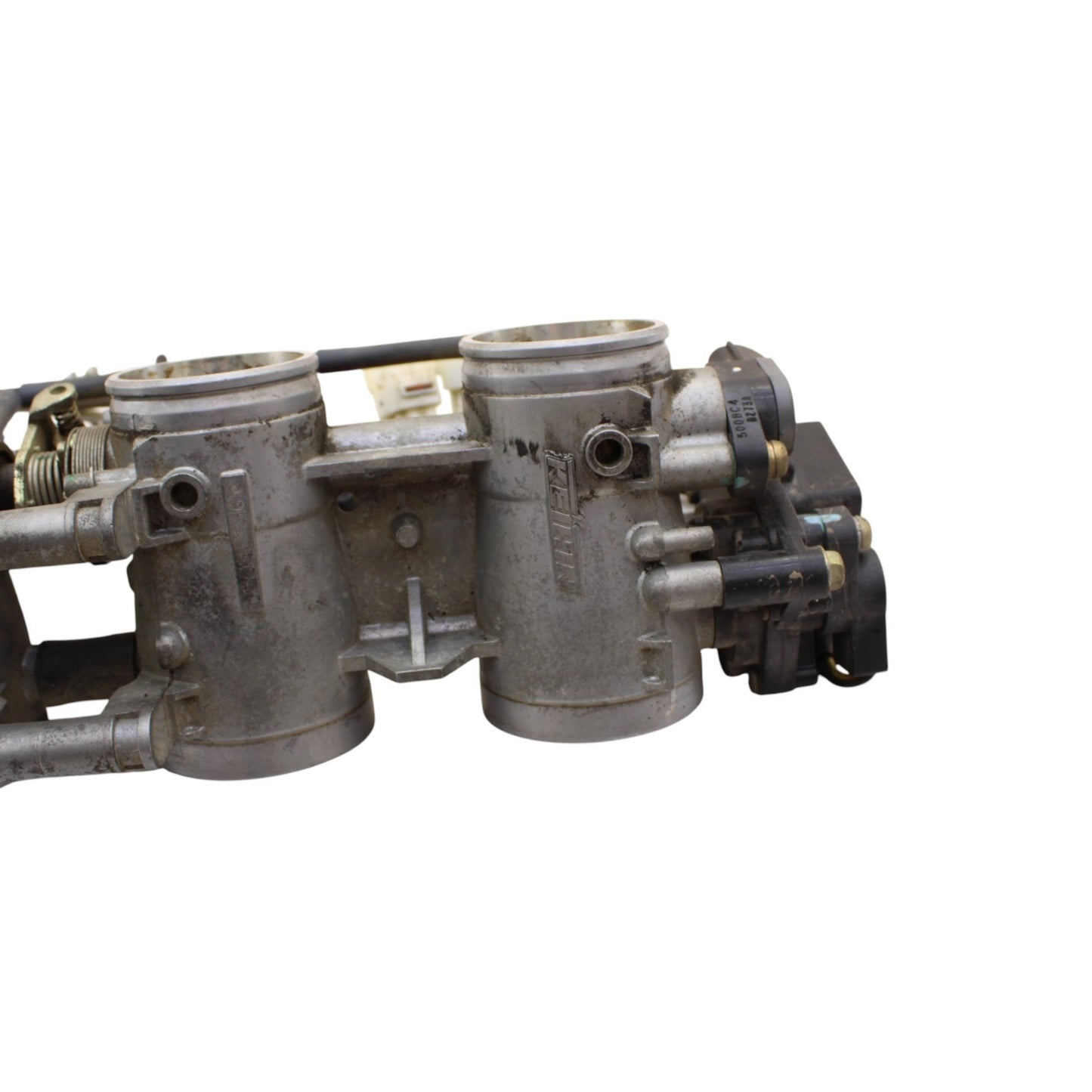 2003 2004 SUZUKI GSXR 1000 THROTTLE BODIES MAIN FUEL INJECTORS STOCK OEM