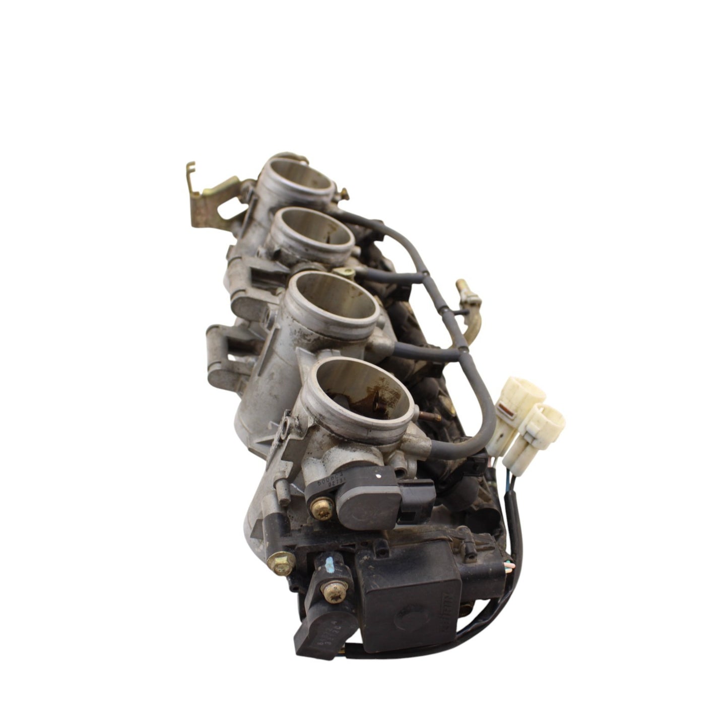 2003 2004 SUZUKI GSXR 1000 THROTTLE BODIES MAIN FUEL INJECTORS STOCK OEM