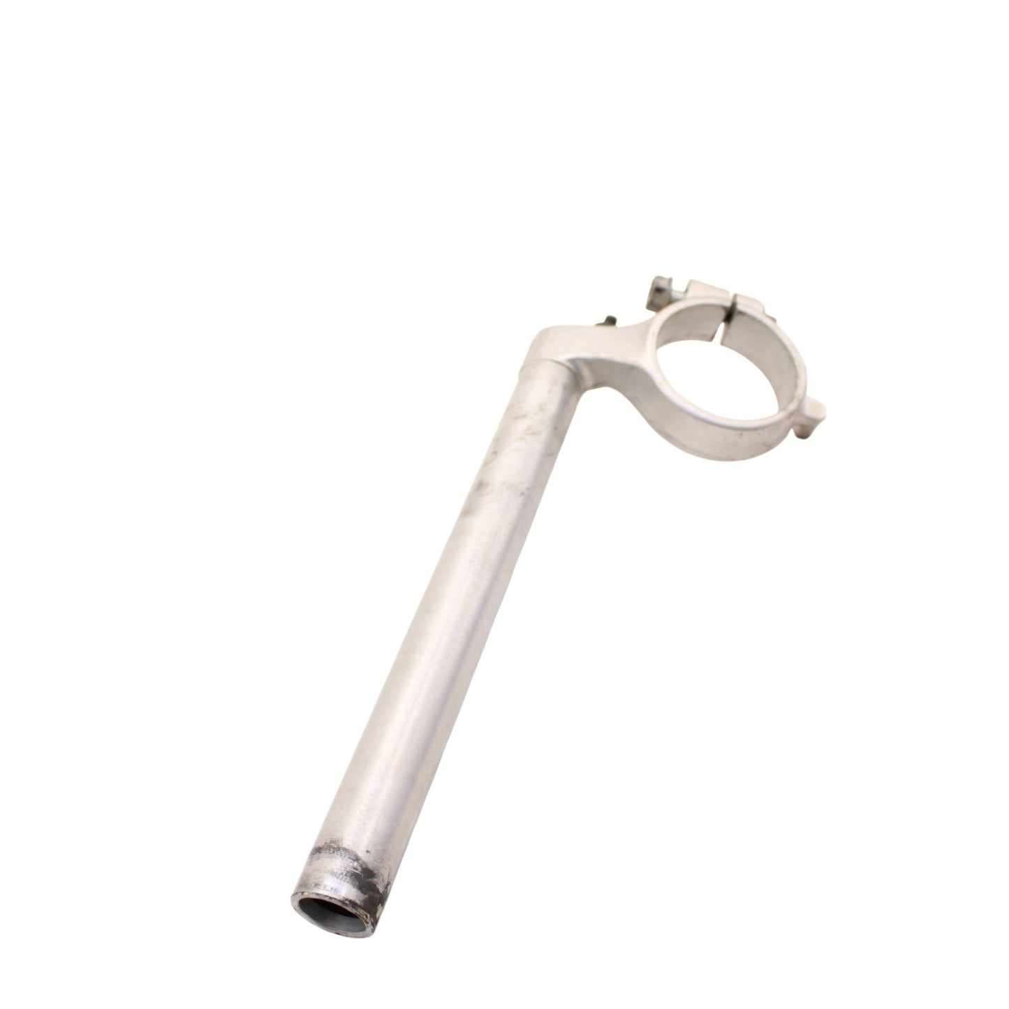 2003 2004 SUZUKI GSXR 1000 CLIP ON HANDLE BAR LEFT RIGHT SET SILVER STRAIGHT