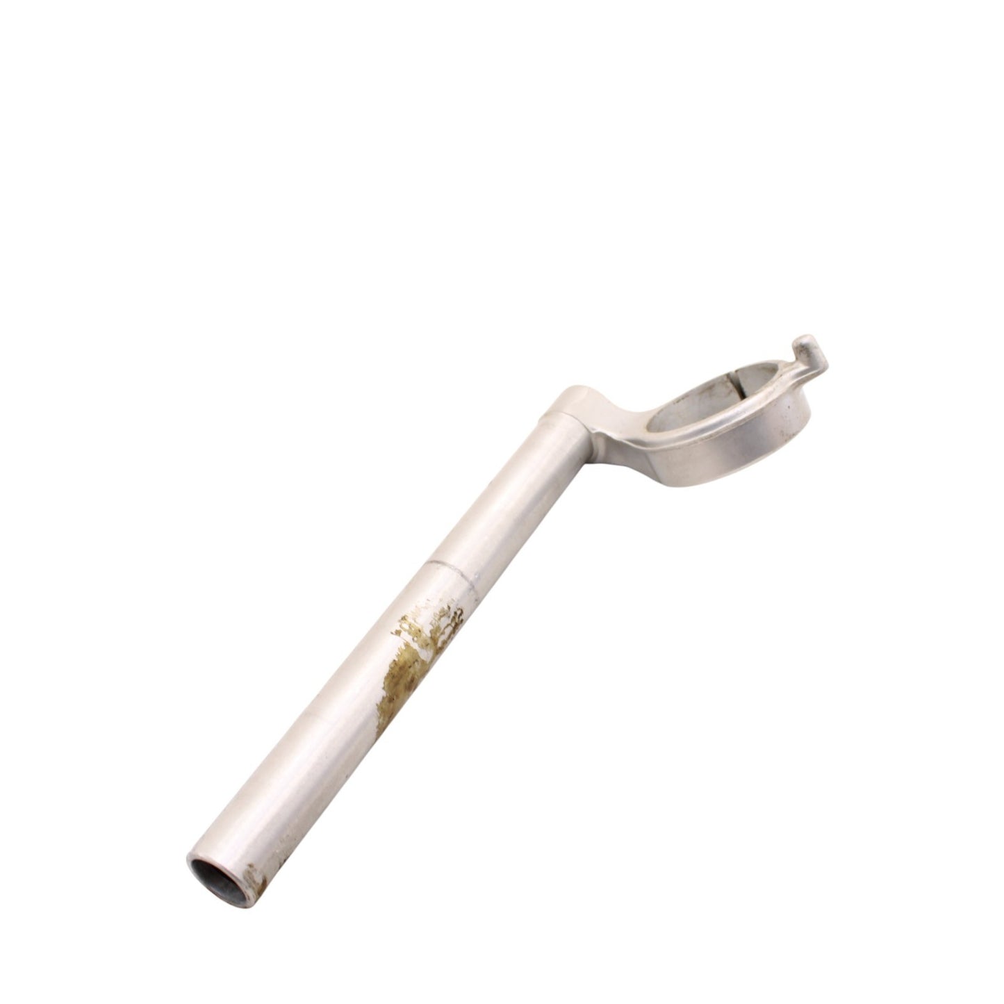 2003 2004 SUZUKI GSXR 1000 CLIP ON HANDLE BAR LEFT RIGHT SET SILVER STRAIGHT