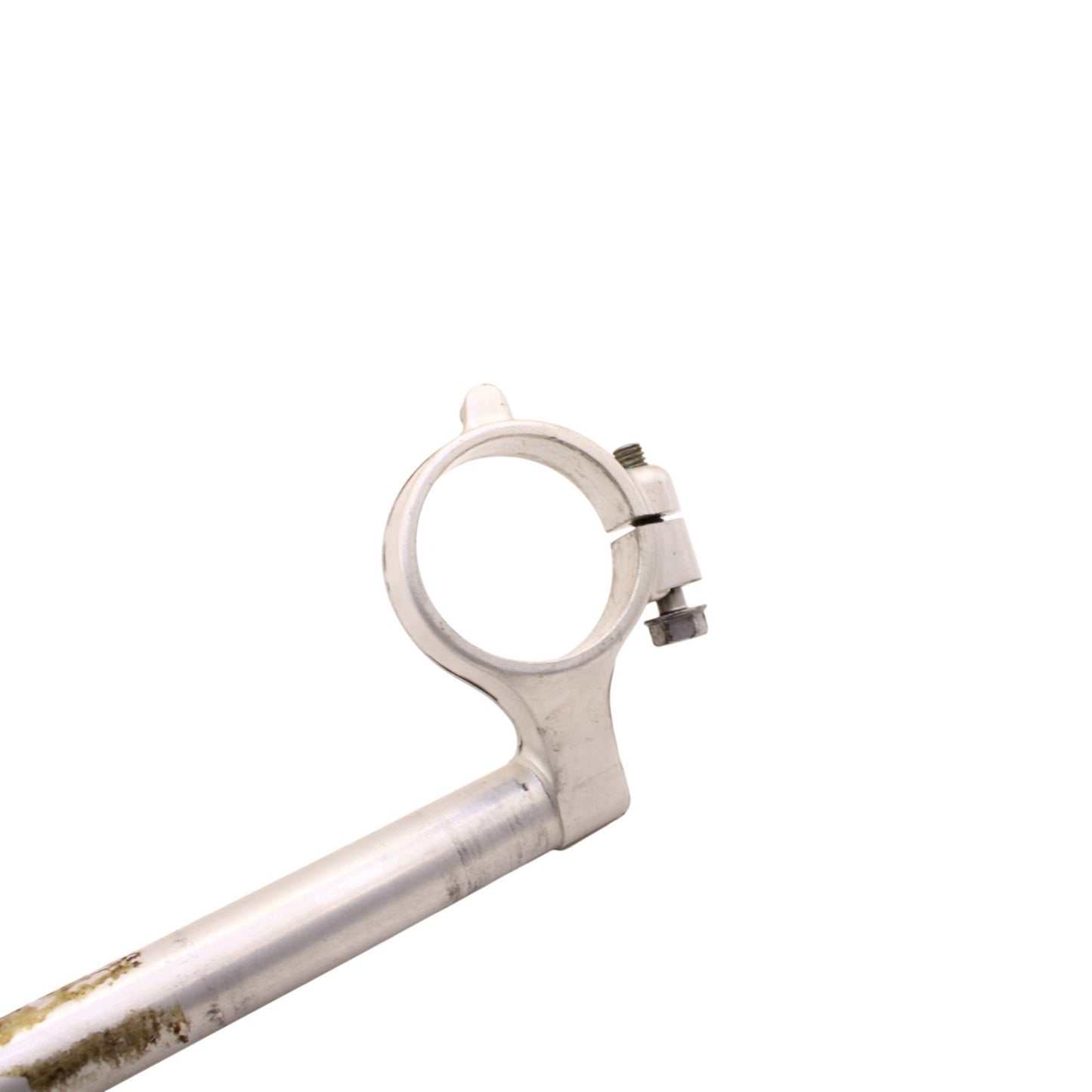 2003 2004 SUZUKI GSXR 1000 CLIP ON HANDLE BAR LEFT RIGHT SET SILVER STRAIGHT