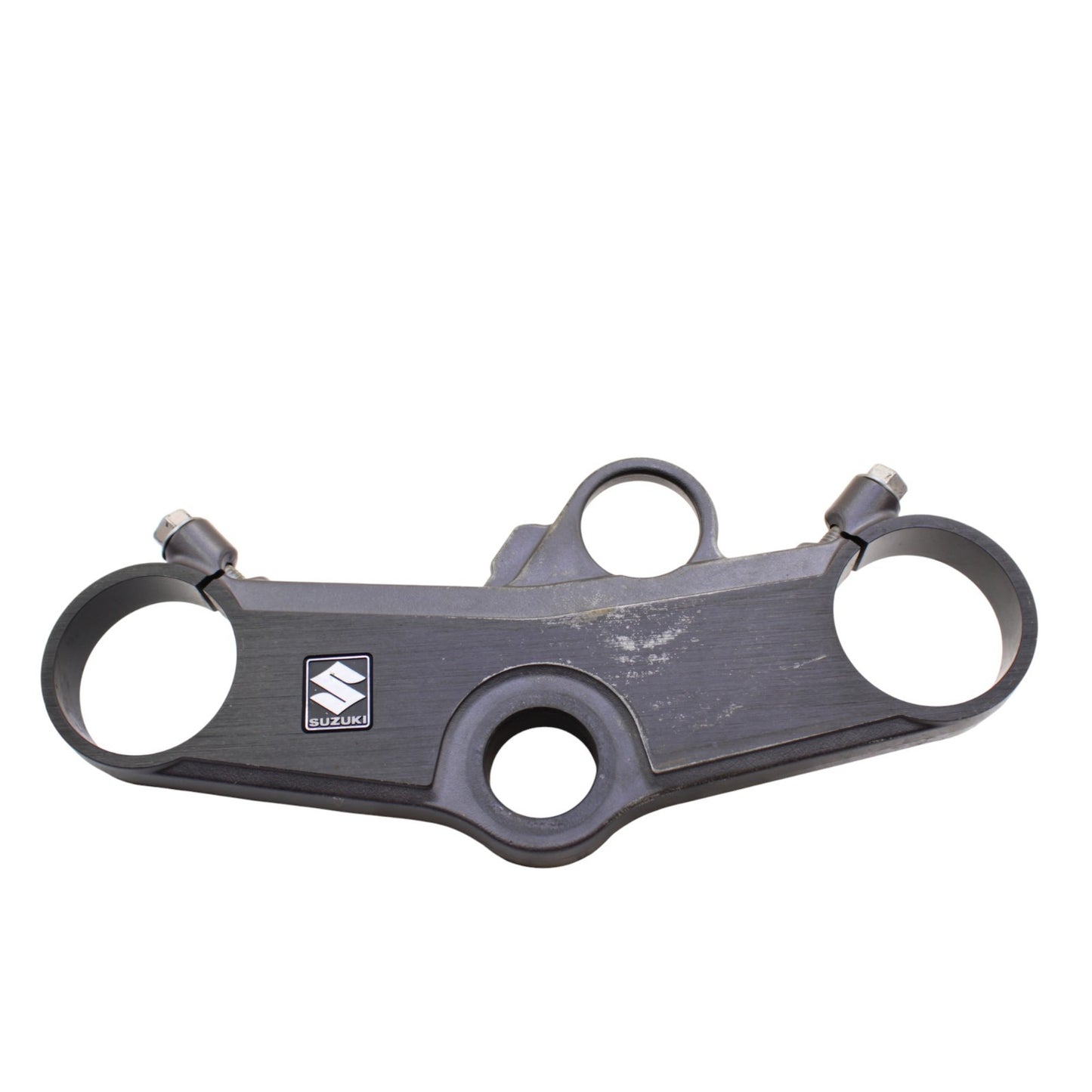 2003 2004 SUZUKI GSXR 1000 UPPER TRIPLE TREE CLAMP FRONT FORKS BLACK STOCK