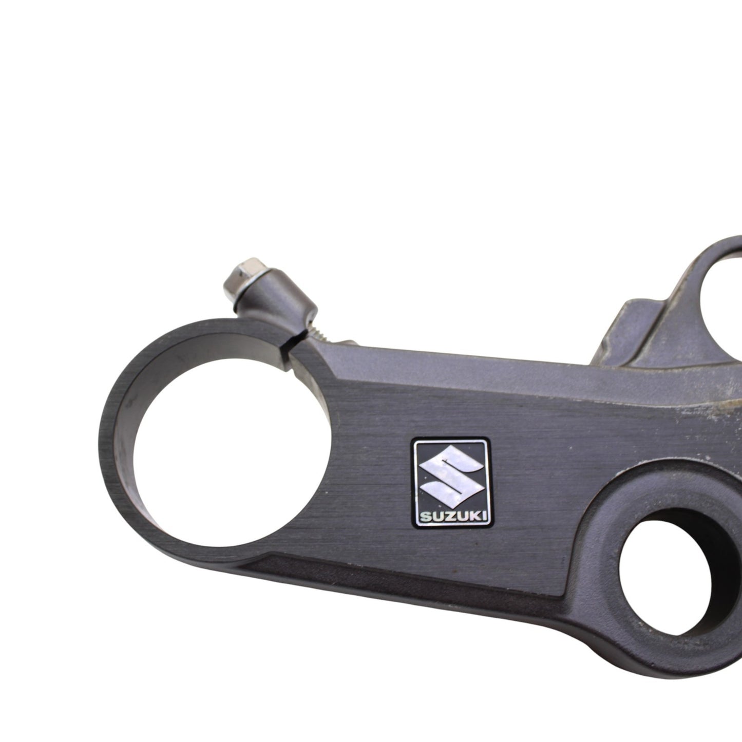 2003 2004 SUZUKI GSXR 1000 UPPER TRIPLE TREE CLAMP FRONT FORKS BLACK STOCK