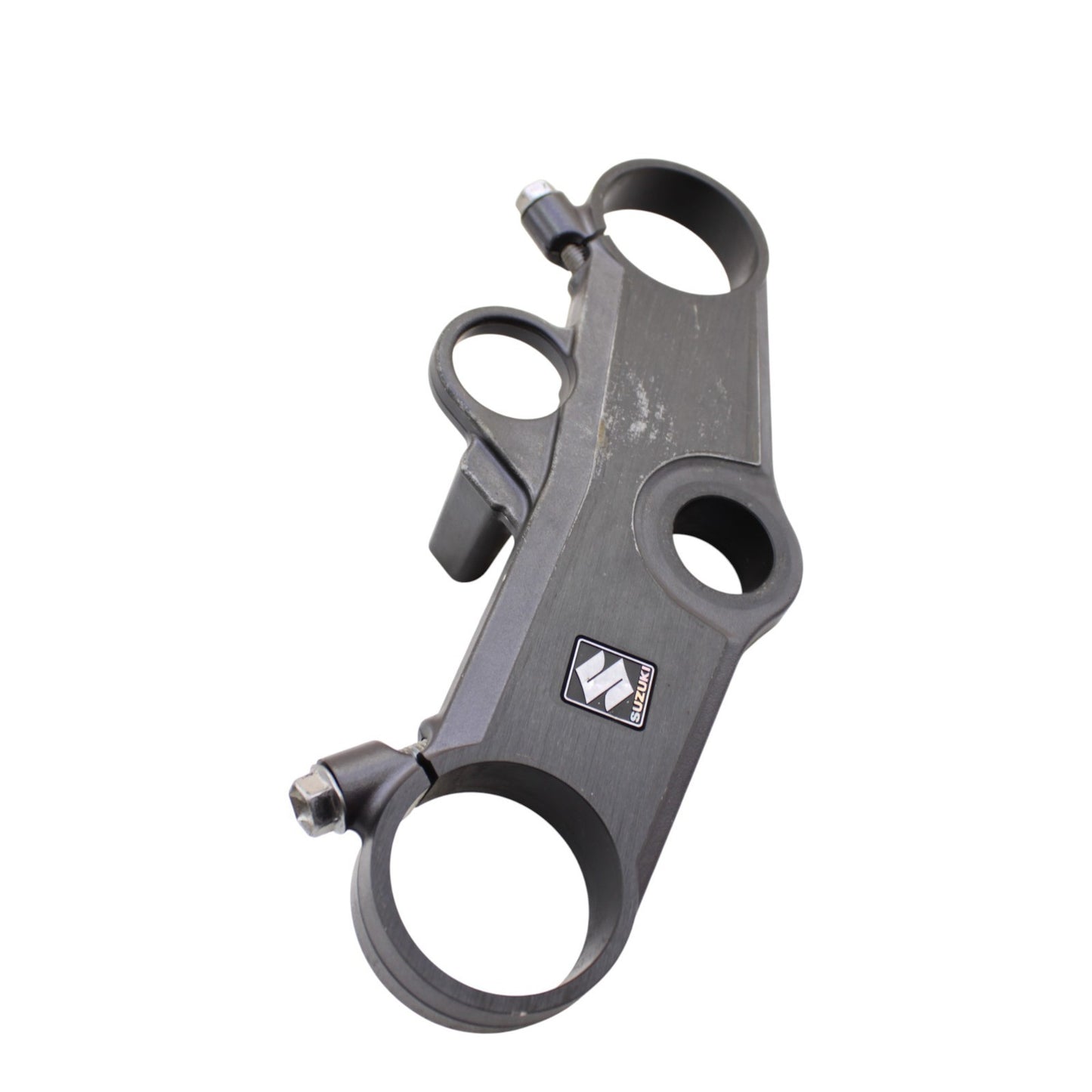 2003 2004 SUZUKI GSXR 1000 UPPER TRIPLE TREE CLAMP FRONT FORKS BLACK STOCK