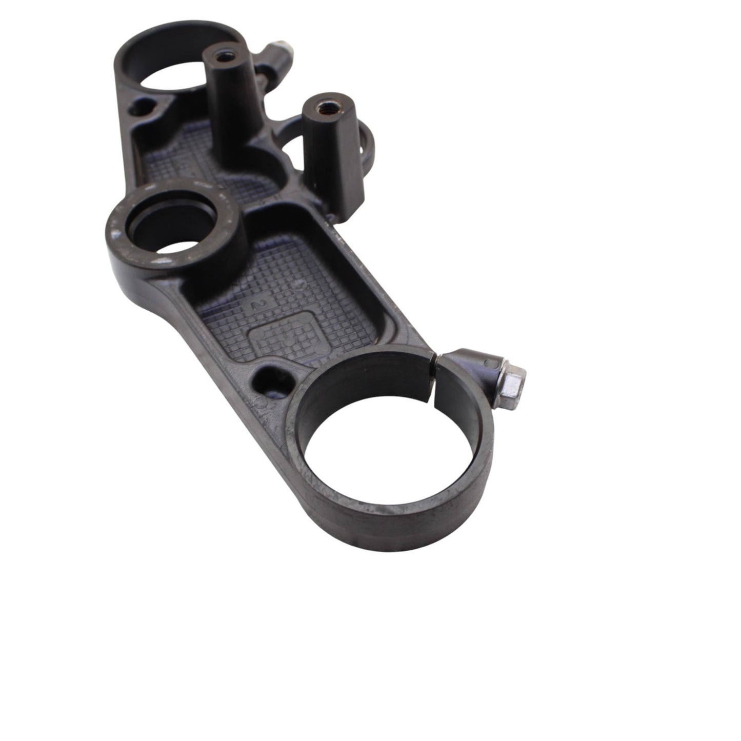 2003 2004 SUZUKI GSXR 1000 UPPER TRIPLE TREE CLAMP FRONT FORKS BLACK STOCK