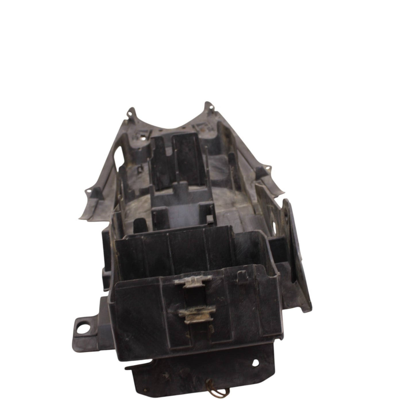 2003 2004 SUZUKI GSXR 1000 REAR UNDERTAIL BACK TAIL BATTERY TRAY BLACK PLASTIC