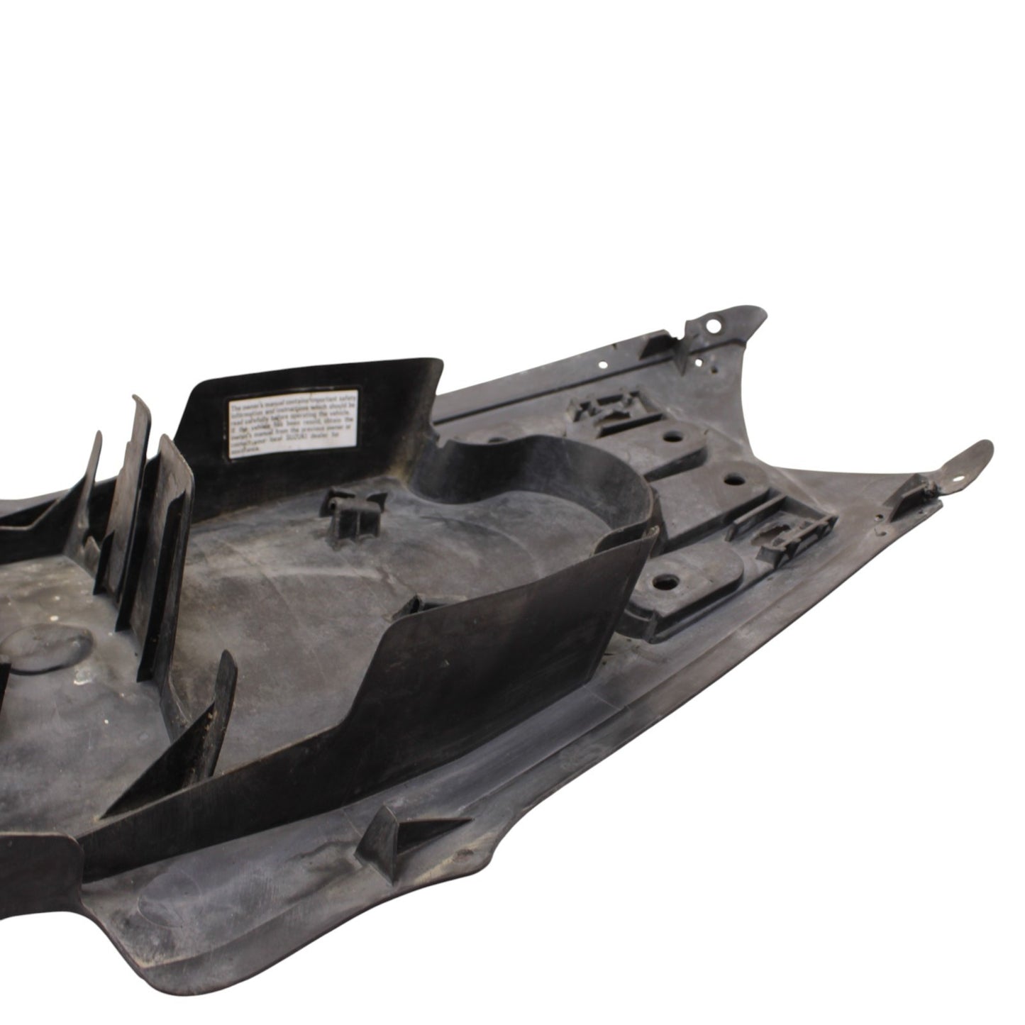 2003 2004 SUZUKI GSXR 1000 REAR UNDERTAIL BACK TAIL BATTERY TRAY BLACK PLASTIC
