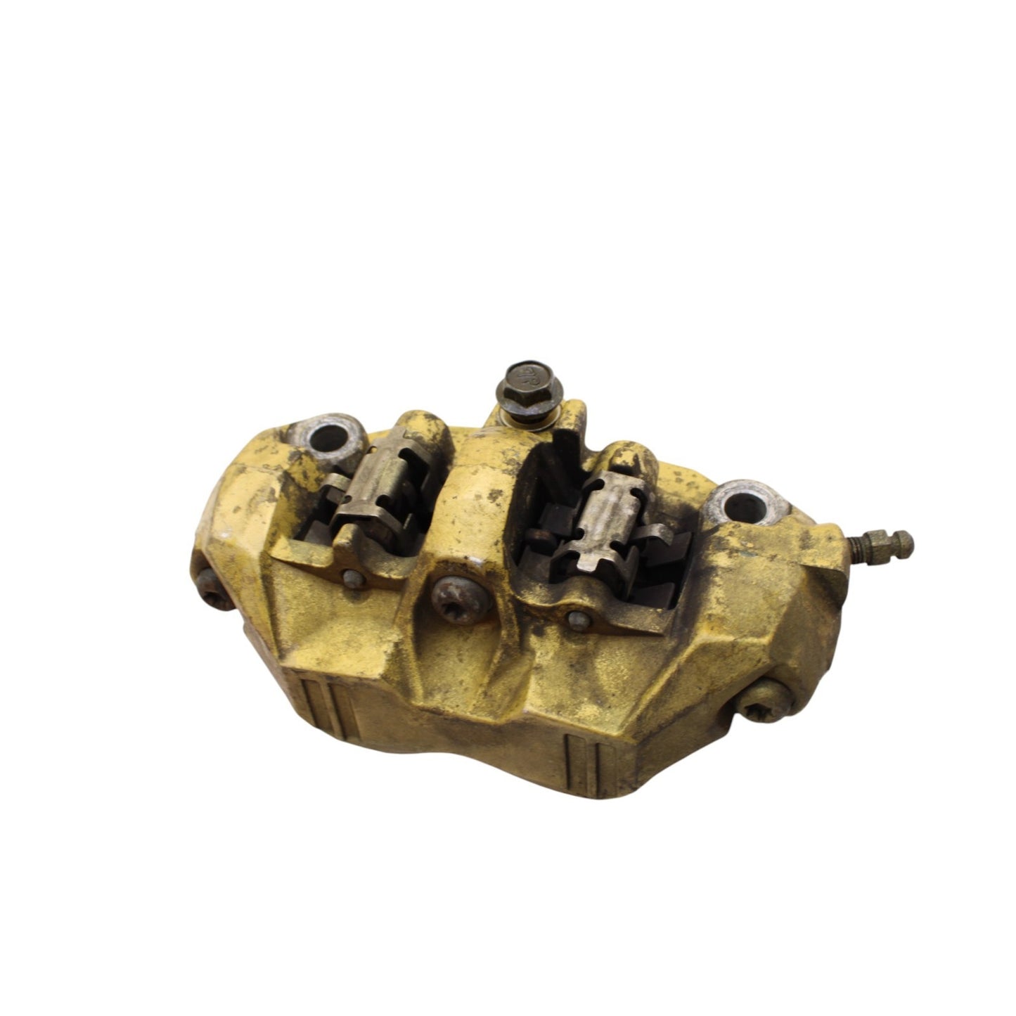 2003 2004 SUZUKI GSXR 1000 FRONT BRAKE CALIPERS LEFT RIGHT SET GOLD PADS