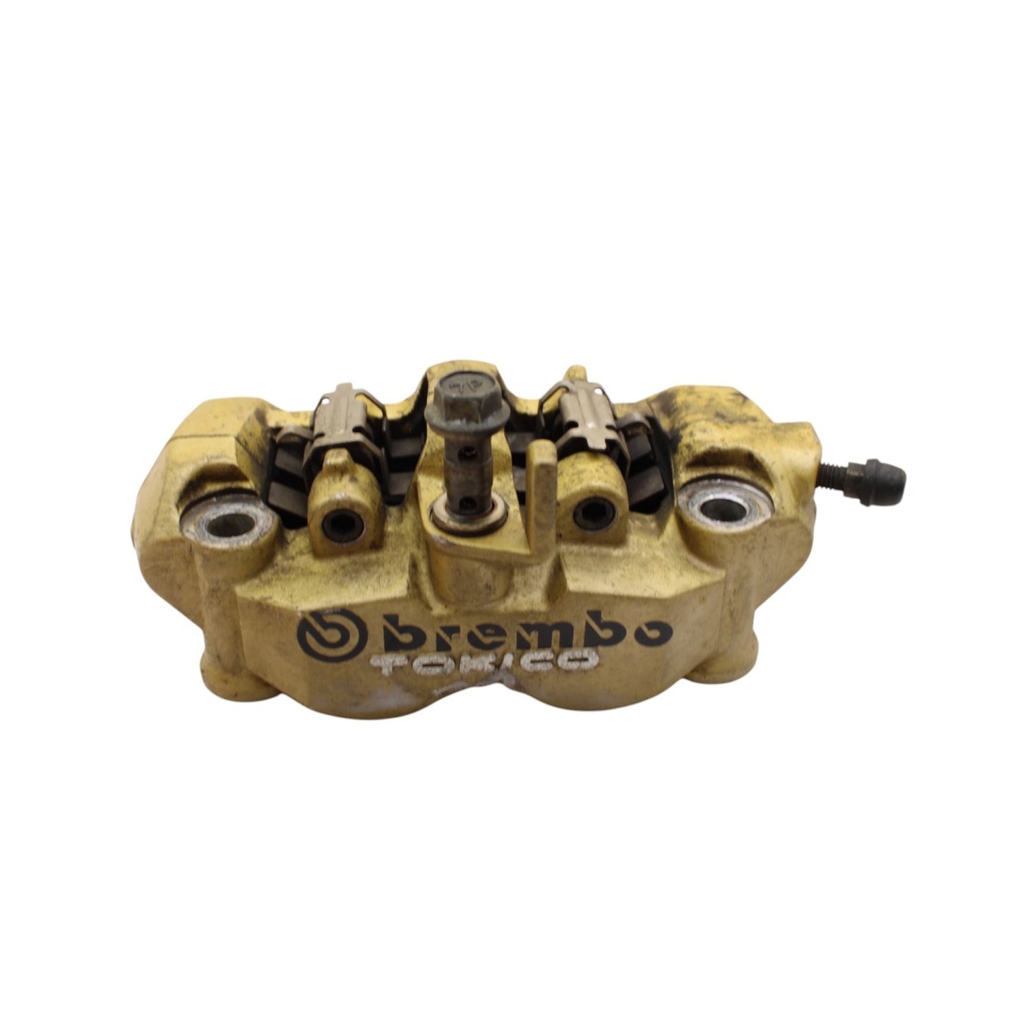 2003 2004 SUZUKI GSXR 1000 FRONT BRAKE CALIPERS LEFT RIGHT SET GOLD PADS