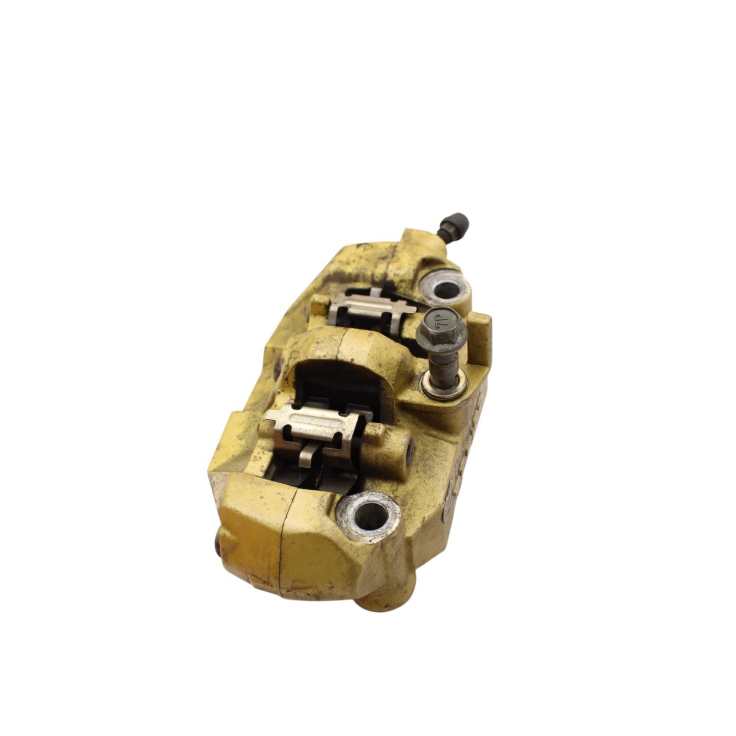 2003 2004 SUZUKI GSXR 1000 FRONT BRAKE CALIPERS LEFT RIGHT SET GOLD PADS