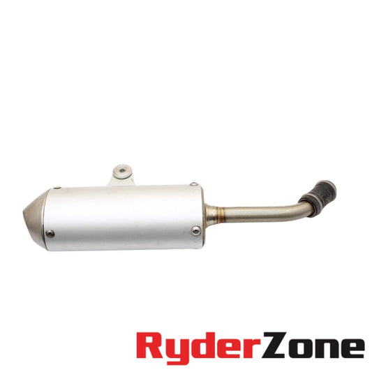 2023 KTM85 KTM 85 SX Exhaust Muffler Silencer Factory SILVER 47205079100