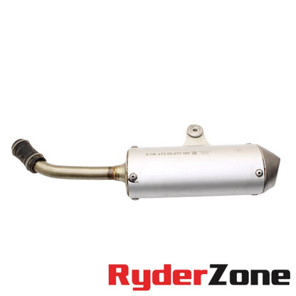 2023 KTM85 KTM 85 SX Exhaust Muffler Silencer Factory SILVER 47205079100