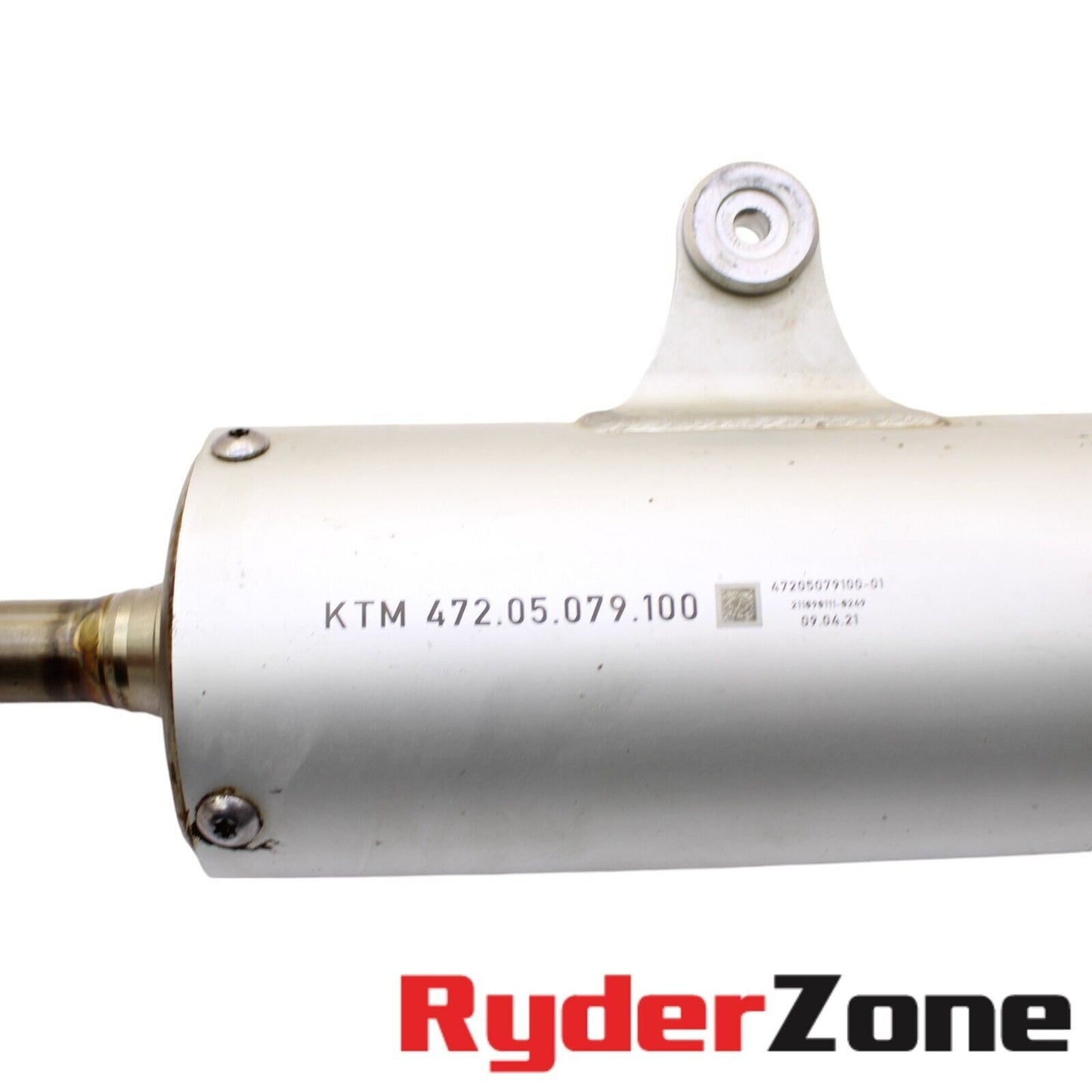 2023 KTM85 KTM 85 SX Exhaust Muffler Silencer Factory SILVER 47205079100