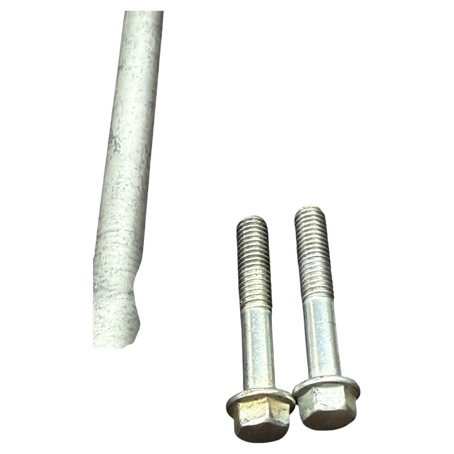 2009 - 2024 YAMAHA YFZ450R CYLINDER HEAD BOLTS STUDS WASHERS SILVER STRAIGHT OEM