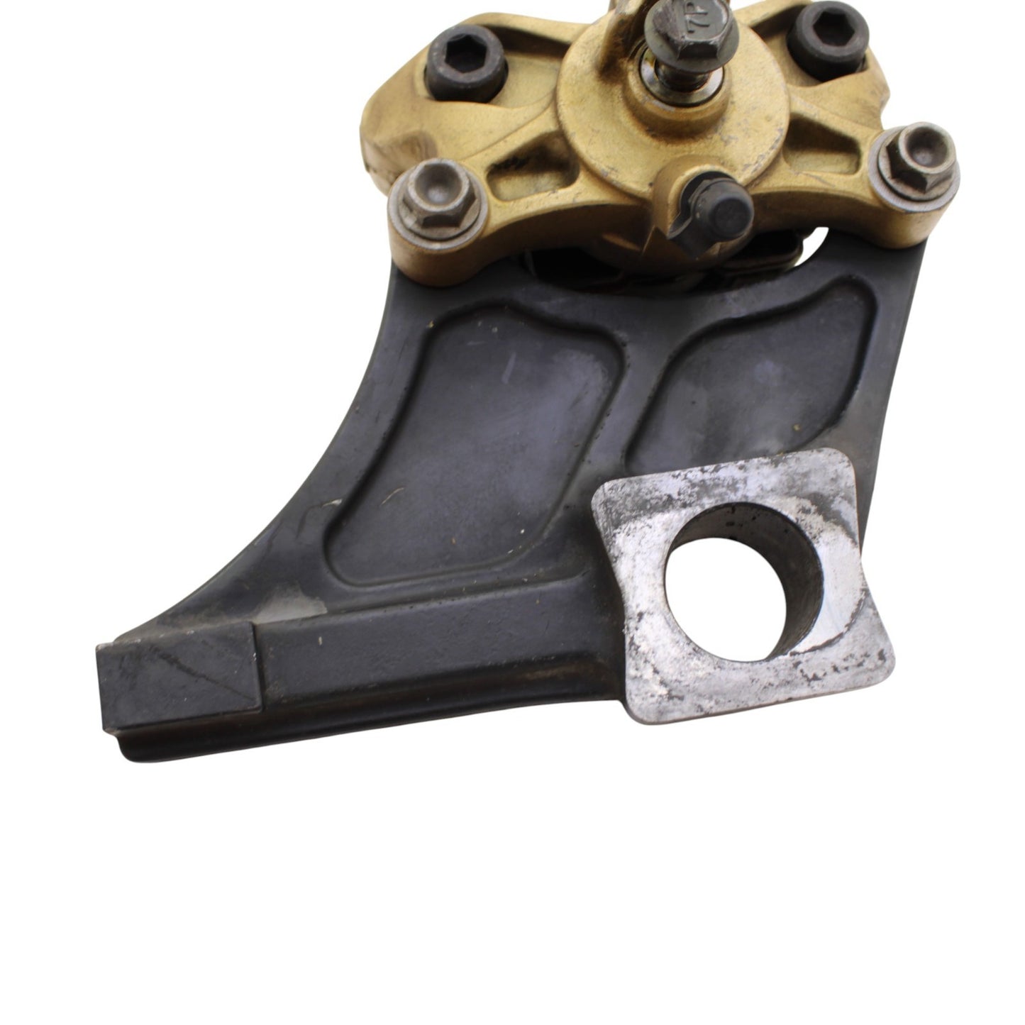 2003 2004 SUZUKI GSXR 1000 REAR BRAKE CALIPER BACK MOUNT BRACKET PADS STOCK