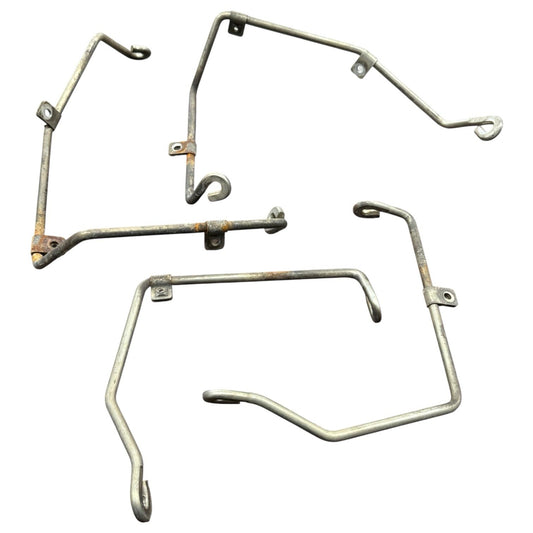 2009 - 2024 YAMAHA YFZ450R HEEL GUARD BRACKETS MOUNTS ASSEMBLY