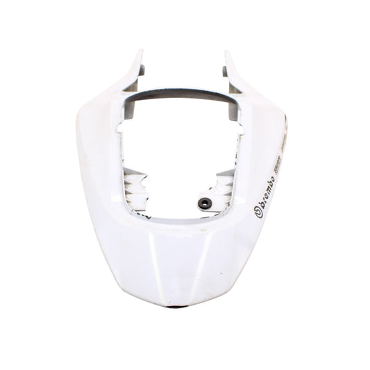 2003 2004 SUZUKI GSXR 1000 REAR BACK TAIL FAIRING COWL SHROUD WHITE PLASTIC