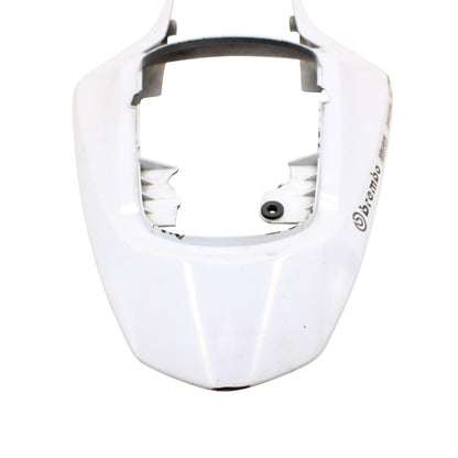 2003 2004 SUZUKI GSXR 1000 REAR BACK TAIL FAIRING COWL SHROUD WHITE PLASTIC